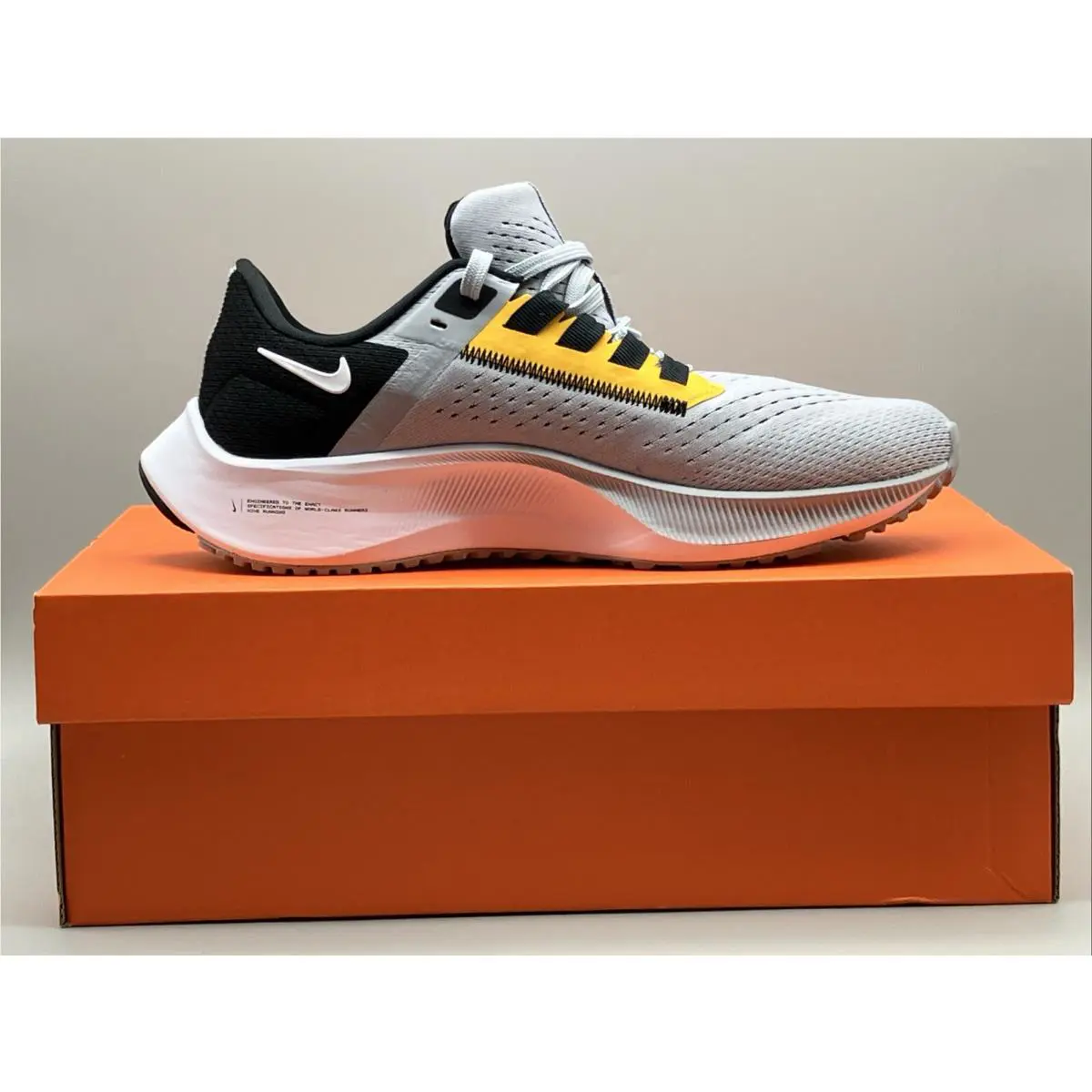 Nike shoes - Nike Air Zoom Pegasus 38 - DJ0852-001 - Wolf Grey - White / Black (UPC: 195237041459) 0