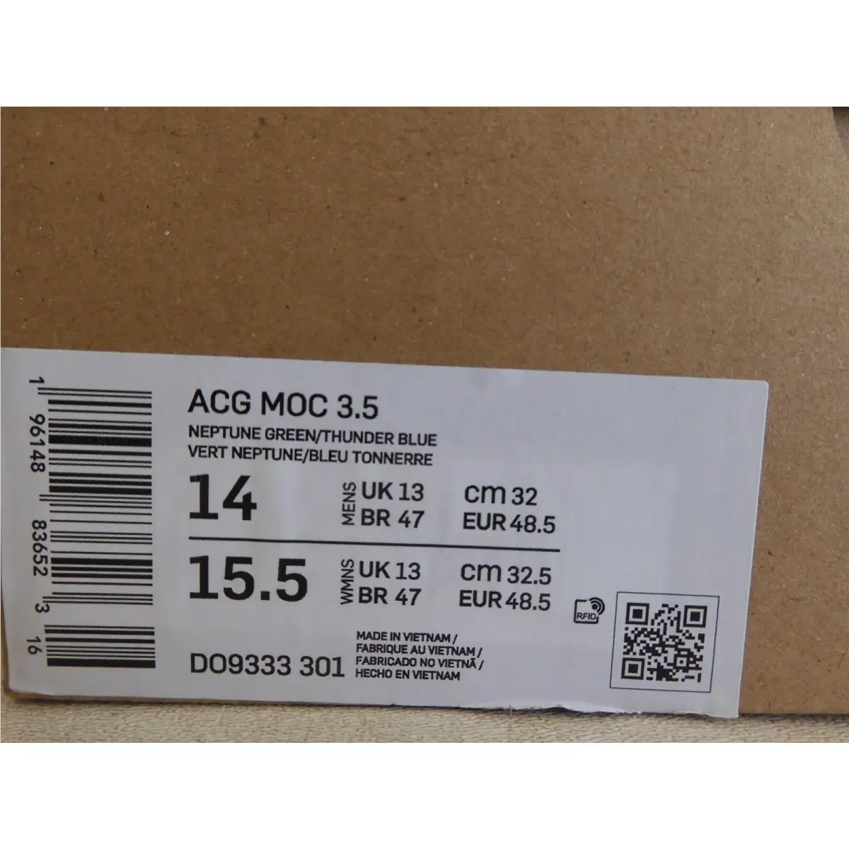 Nike shoes - Nike ACG Moc - ACG Moc - DO9333-301 - Green (UPC: 196148836523) 3