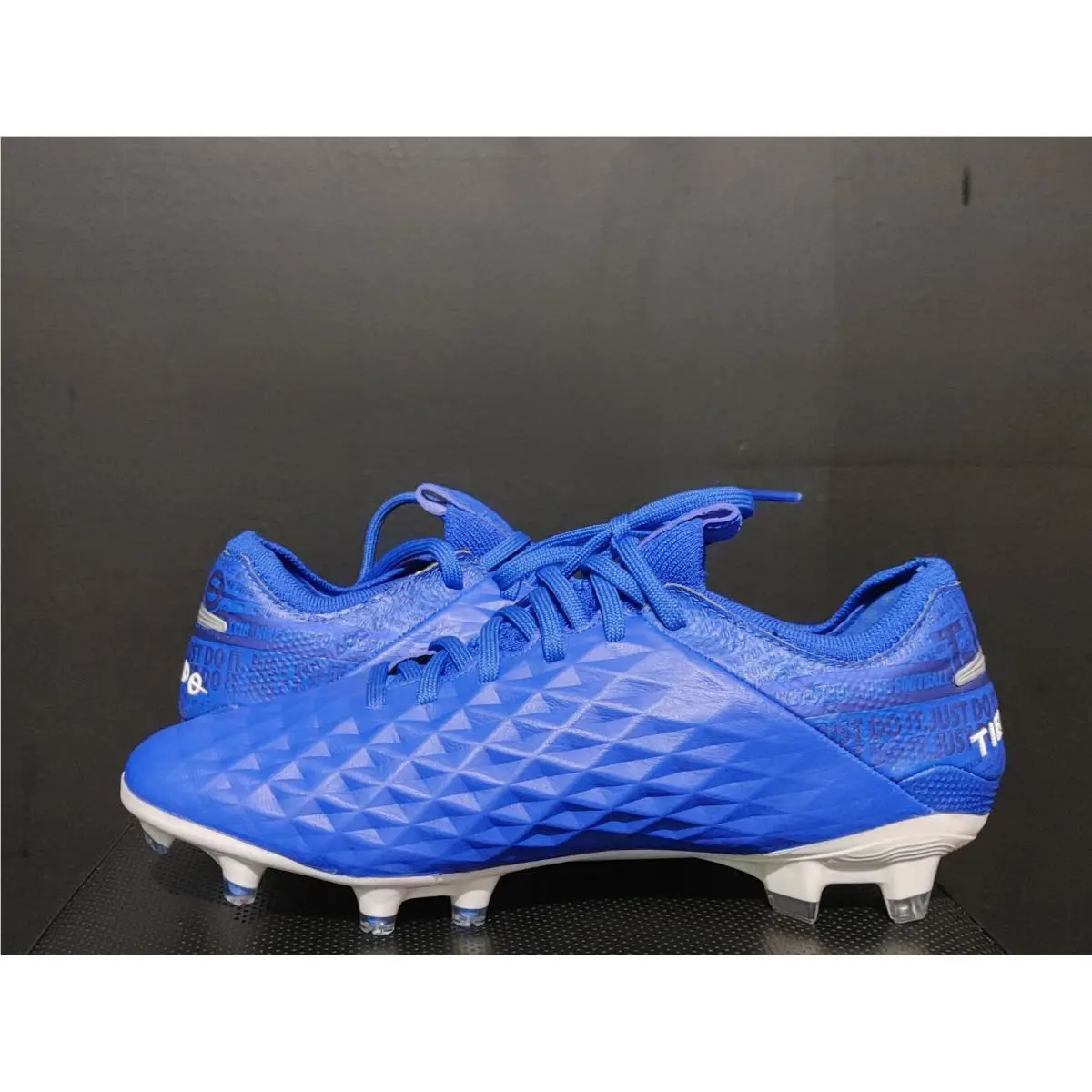 Nike shoes - Tiempo Legend 8 Elite FG ACC - AT5293-414 - Blue 3