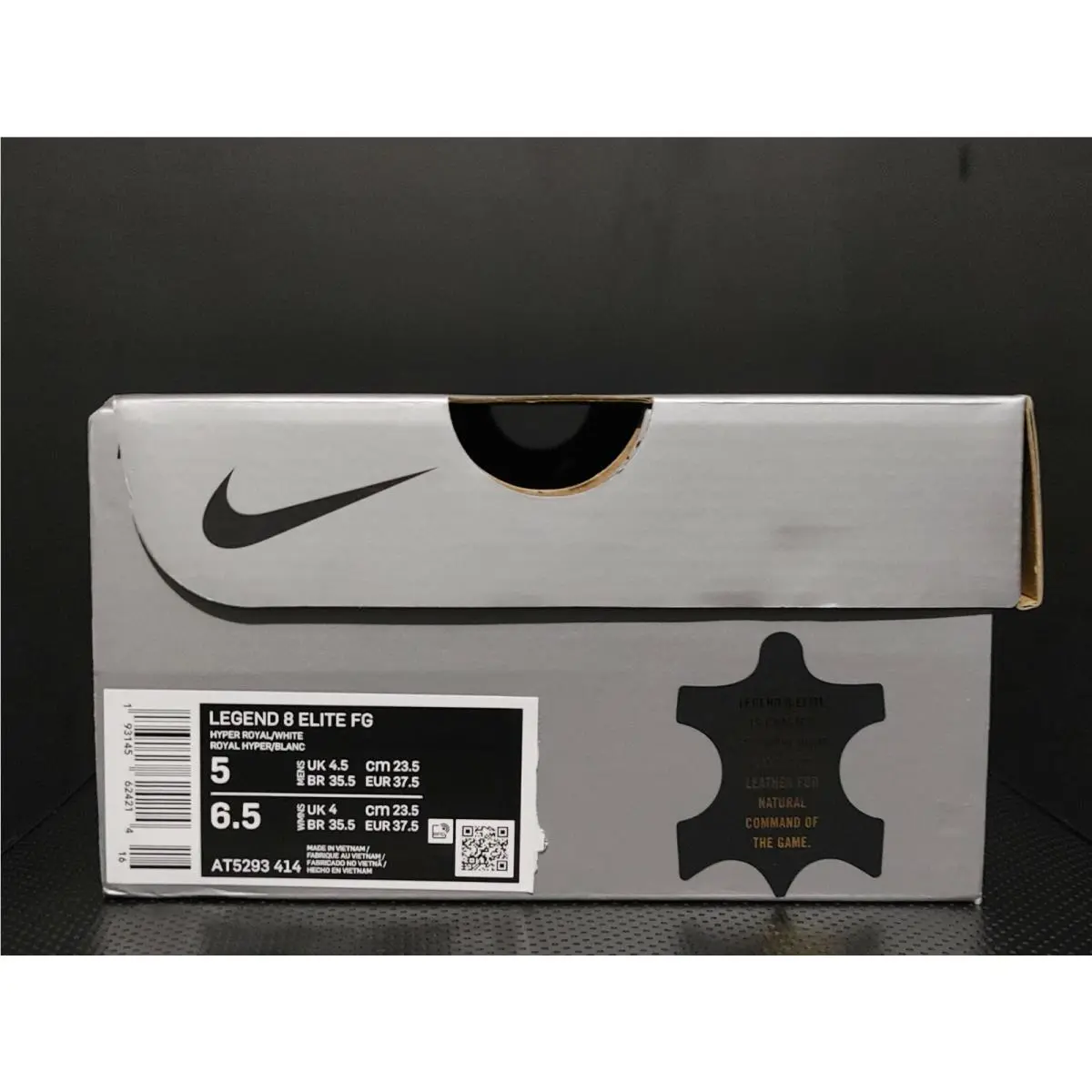 Nike shoes - Tiempo Legend 8 Elite FG ACC - AT5293-414 - Blue 6