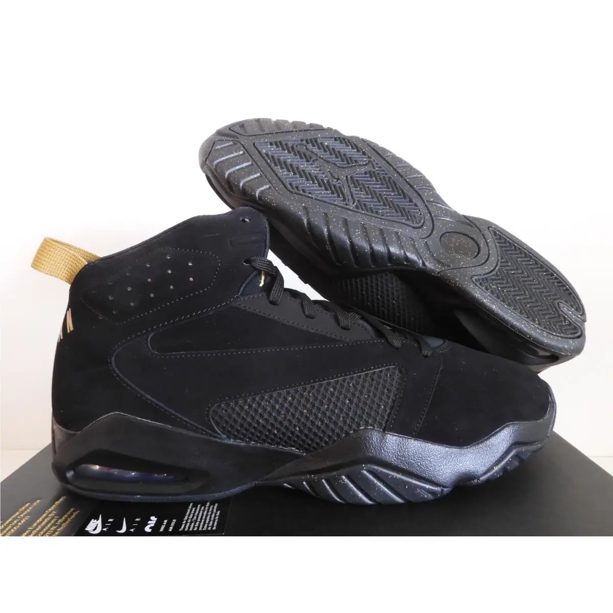 Nike Air Jordan Lift Off Black-metallic Gold SZ 13 AR4430-007