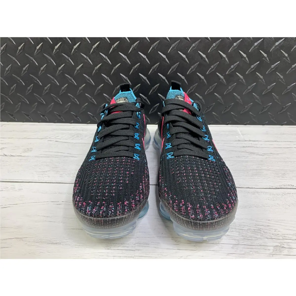 Nike shoes - Nike Air Vapormax Flyknit 3 - CZ7988-001 - Black, Pink, Blue, Manufacturer: Black / Hyper Pink - Baltic Blue 2