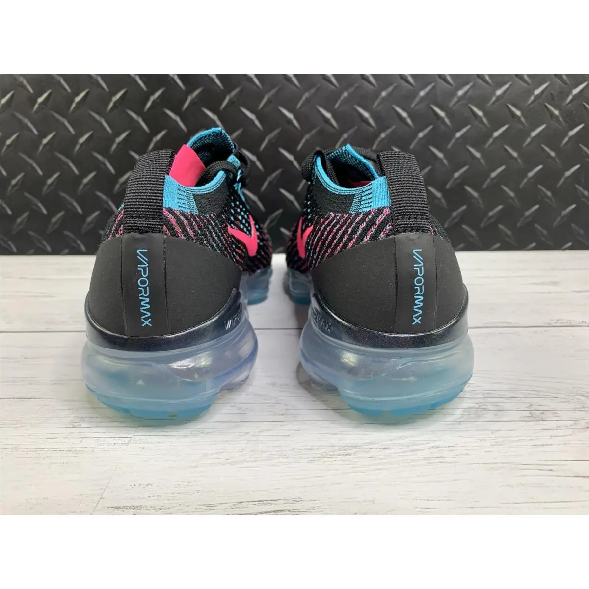 Nike shoes - Nike Air Vapormax Flyknit 3 - CZ7988-001 - Black, Pink, Blue, Manufacturer: Black / Hyper Pink - Baltic Blue 5