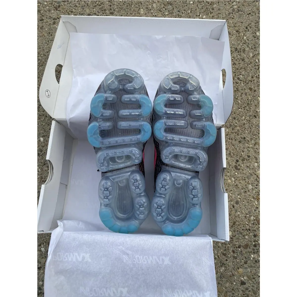Nike shoes - Nike Air VaporMax Flyknit - Air VaporMax Flyknit - CZ7988-001 - Black / Hyper Pink / Baltic Blue 5