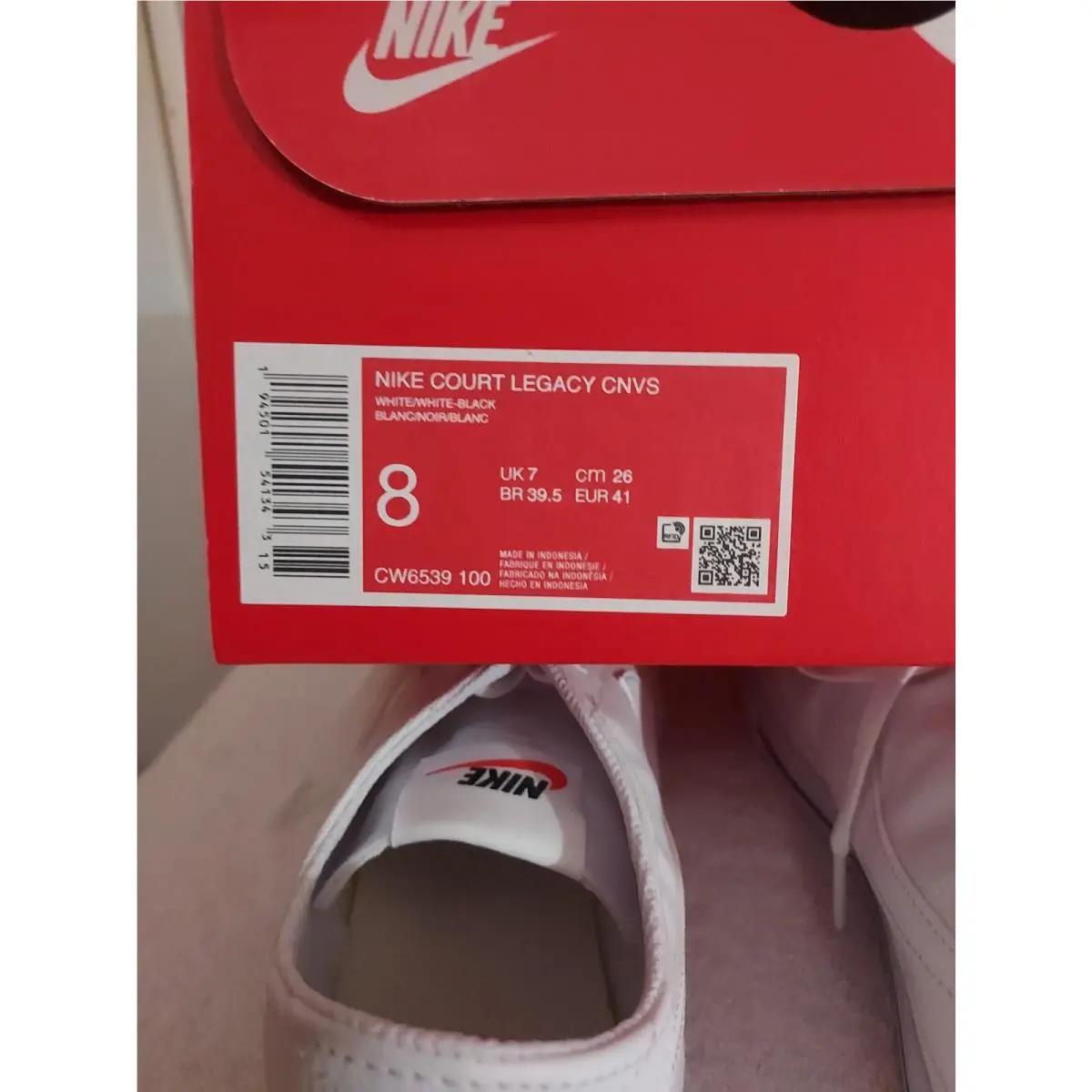 Nike shoes - Nike Court Legacy - Court Legacy - White 8