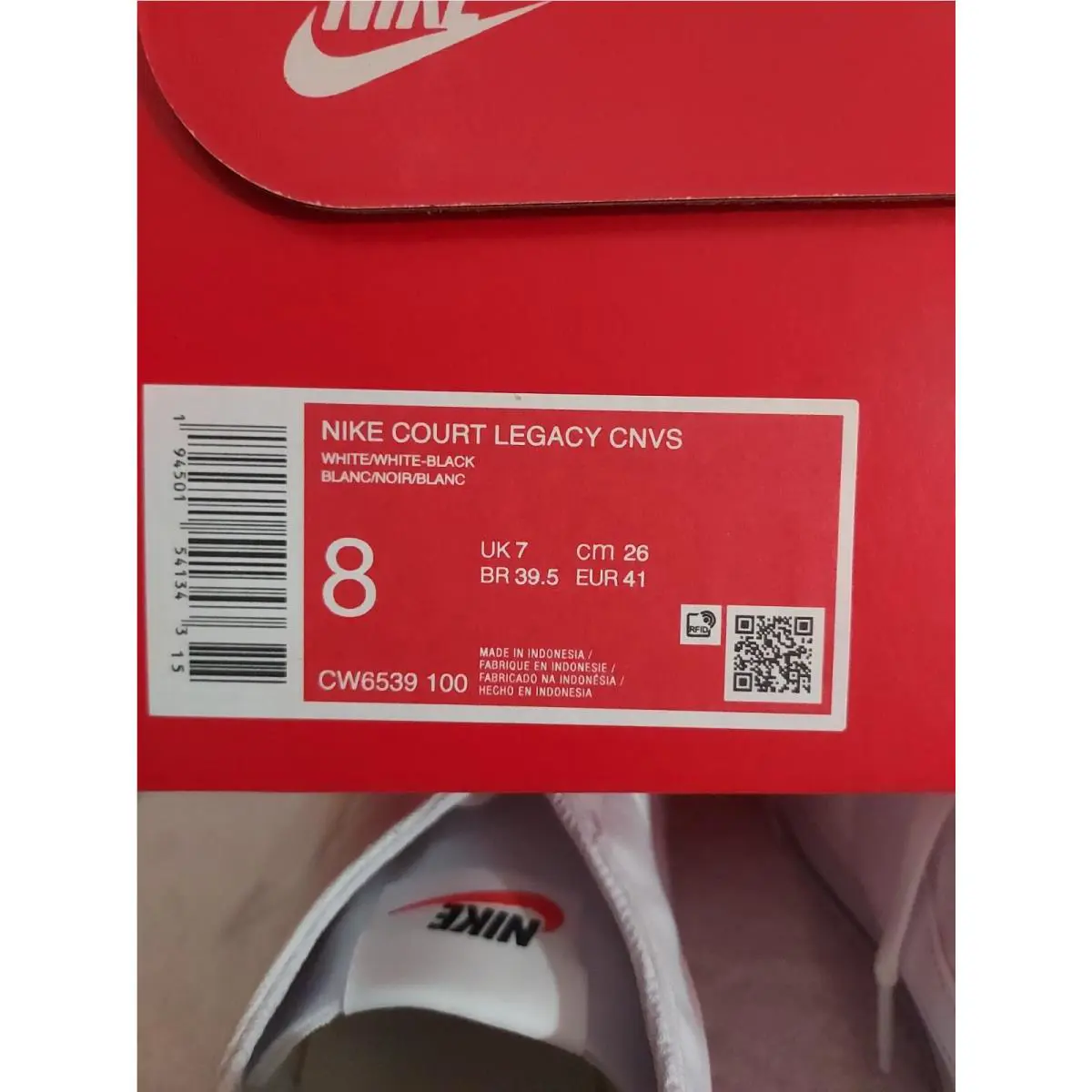 Nike shoes - Nike Court Legacy - Court Legacy - White 9