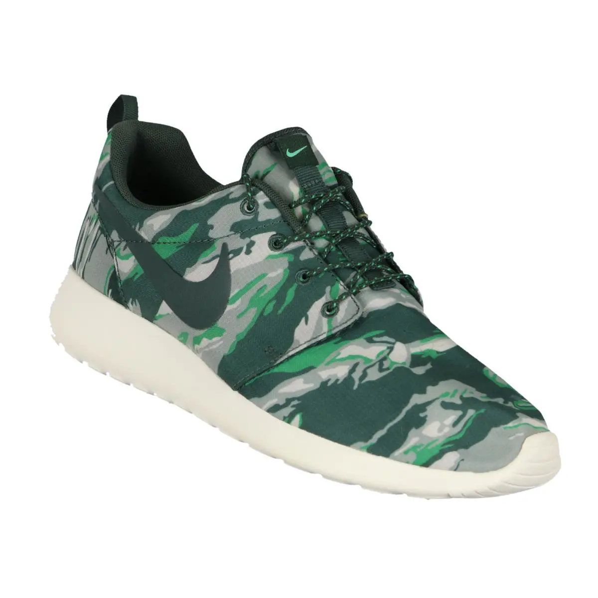 Nike Rosherun Gpx sz 8 Vintage Green Gamma Tiger Stripes Premium Roshe - Green