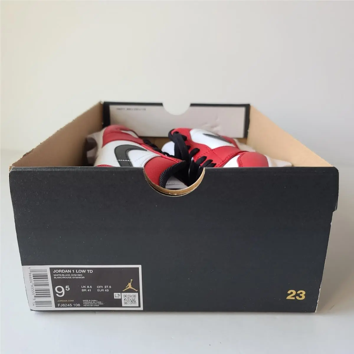 Nike shoes - Nike Air Jordan 1 - Air - FJ6245-106 - Red 0