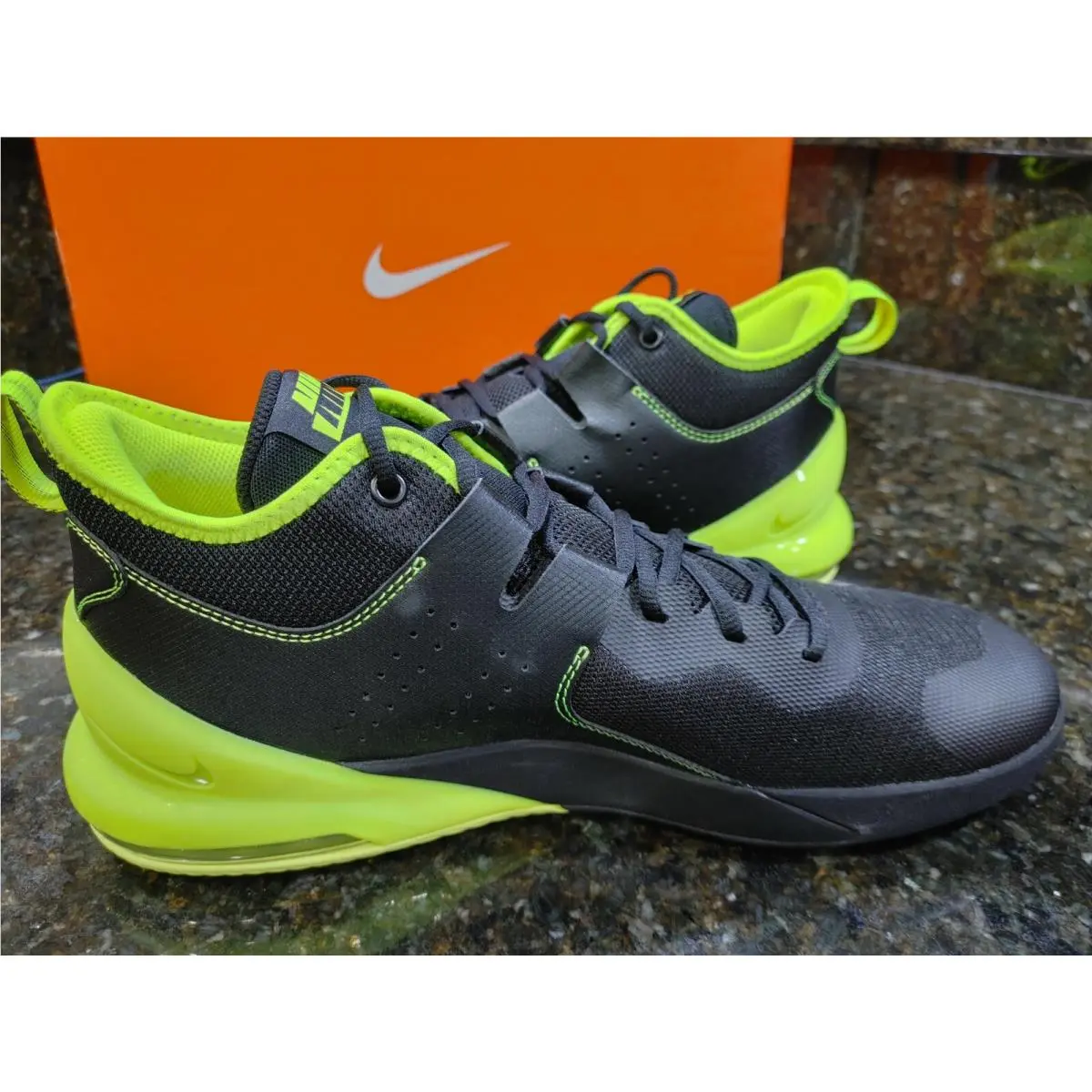 Nike shoes - Air Max Impact - Air Max Impact - CU4597-001 - Black/Black-Volt 1