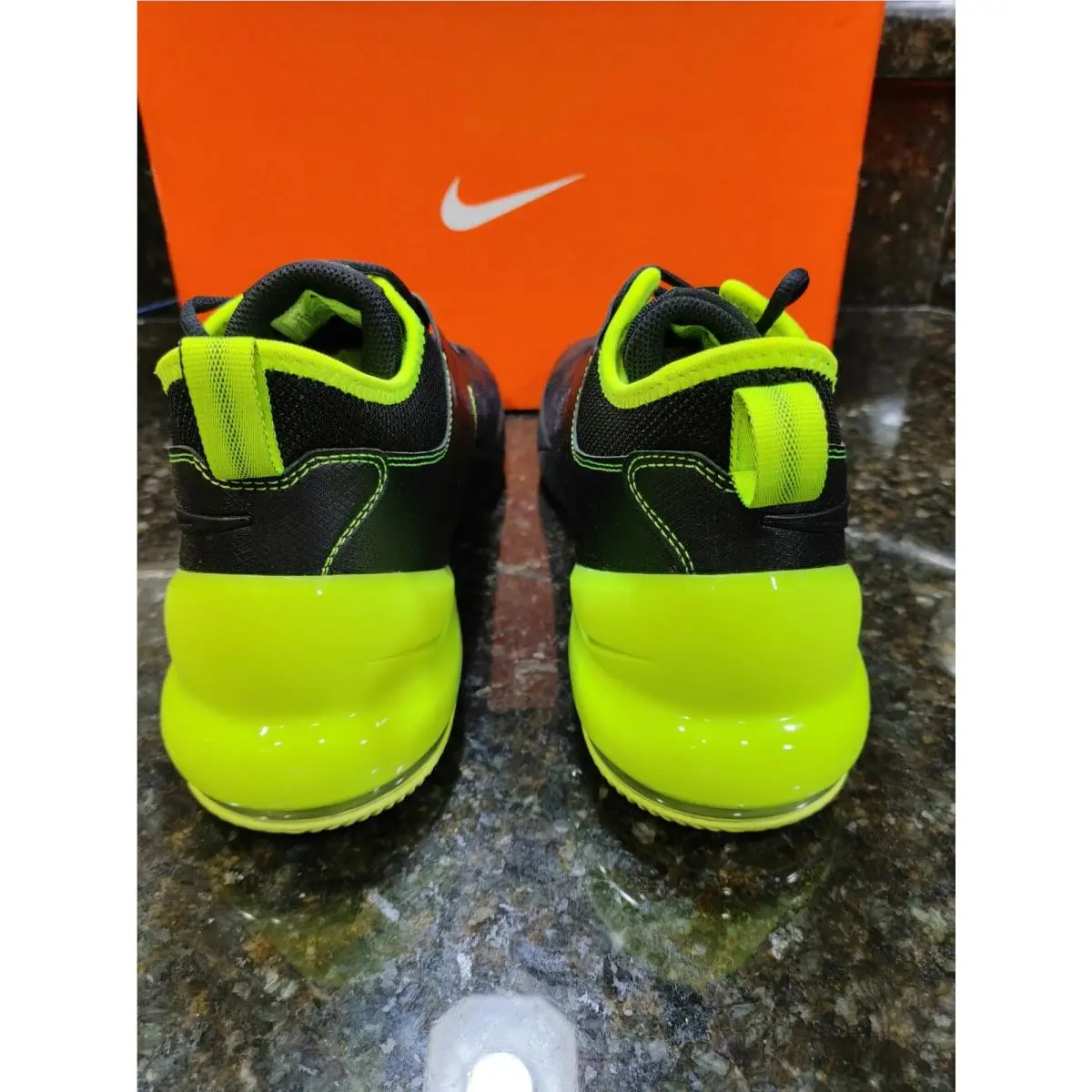 Nike shoes - Air Max Impact - Air Max Impact - CU4597-001 - Black/Black-Volt 2