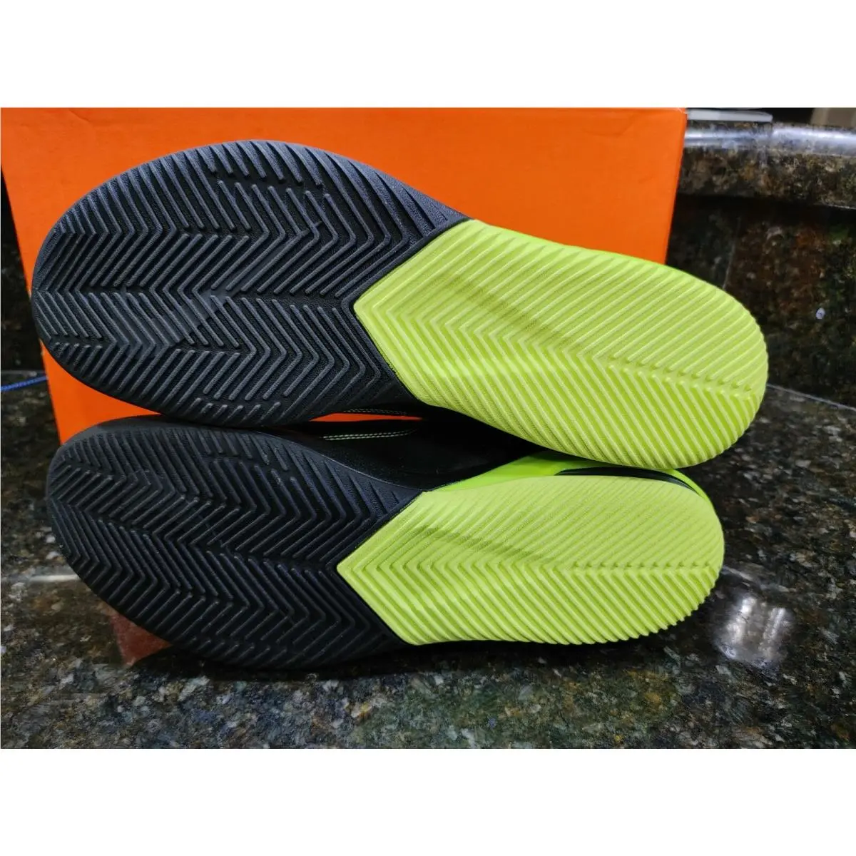 Nike shoes - Air Max Impact - Air Max Impact - CU4597-001 - Black/Black-Volt 4
