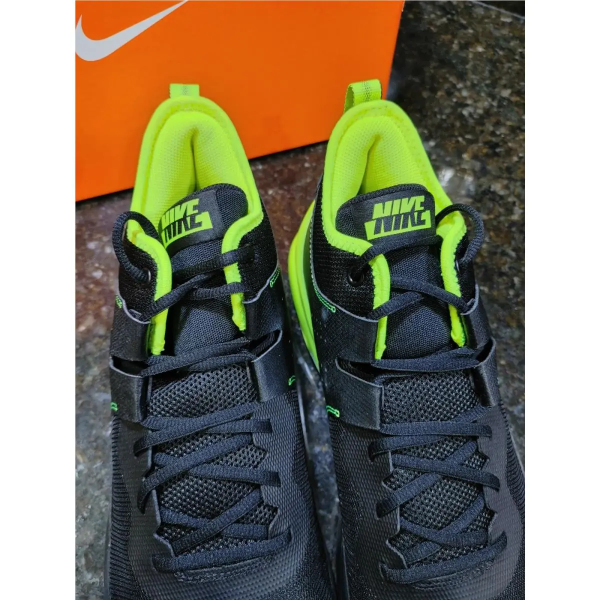 Nike shoes - Air Max Impact - Air Max Impact - CU4597-001 - Black/Black-Volt 5