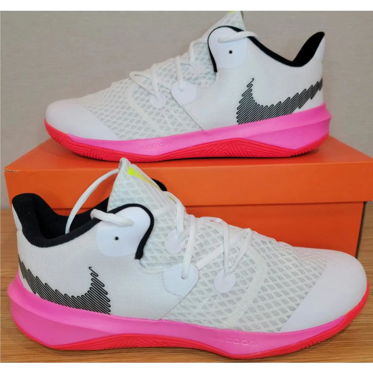 Nike Zoom Hyperspeed Court Rawdacious DJ4476-121 Volleyball Shoes Mens Sz 14