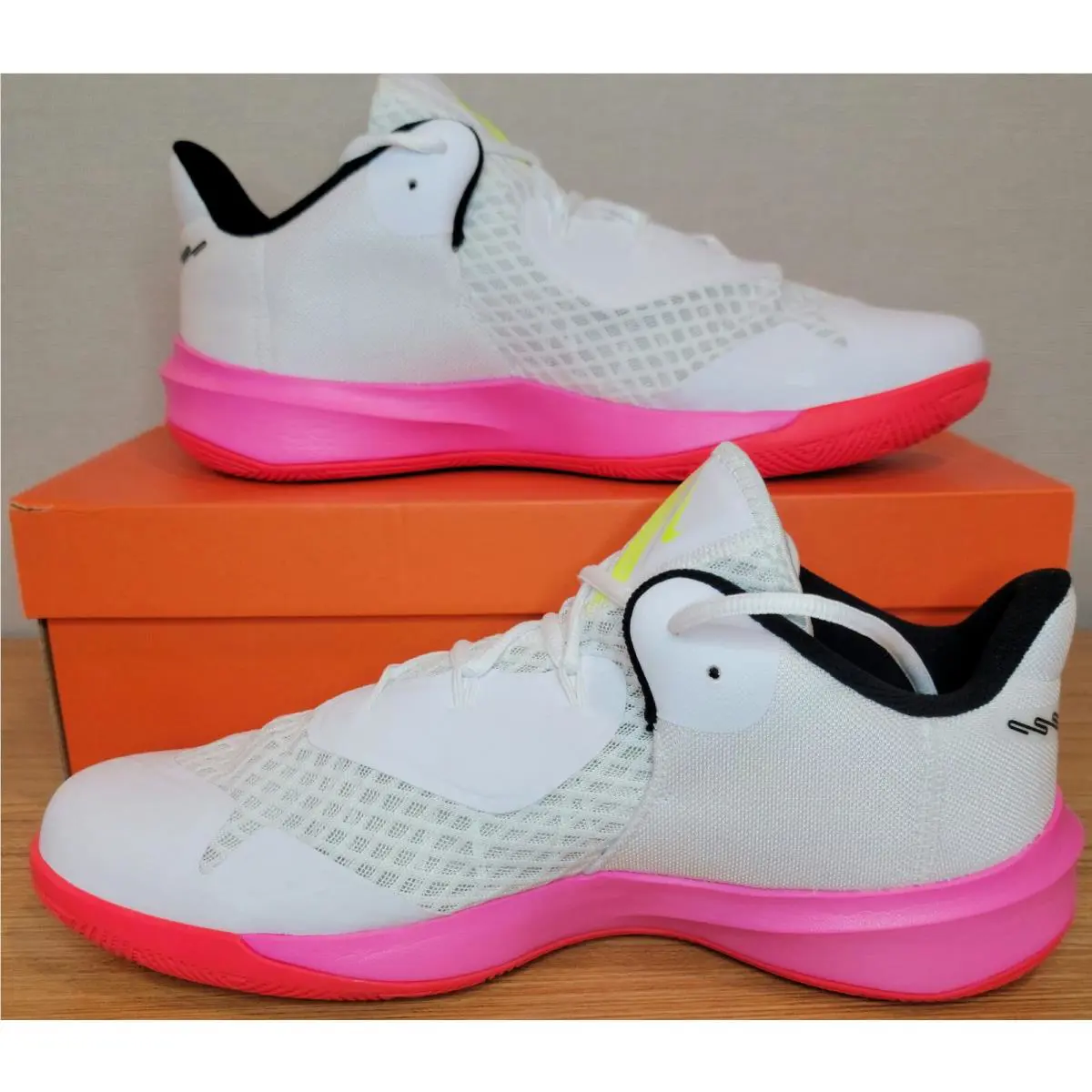 Nike shoes - Nike Zoom Hyperspeed Court - Zoom Hyperspeed Court - DJ4476-121 - White/Black/Bright Crimson, Manufacturer: White/Black/Bright Crimson 0
