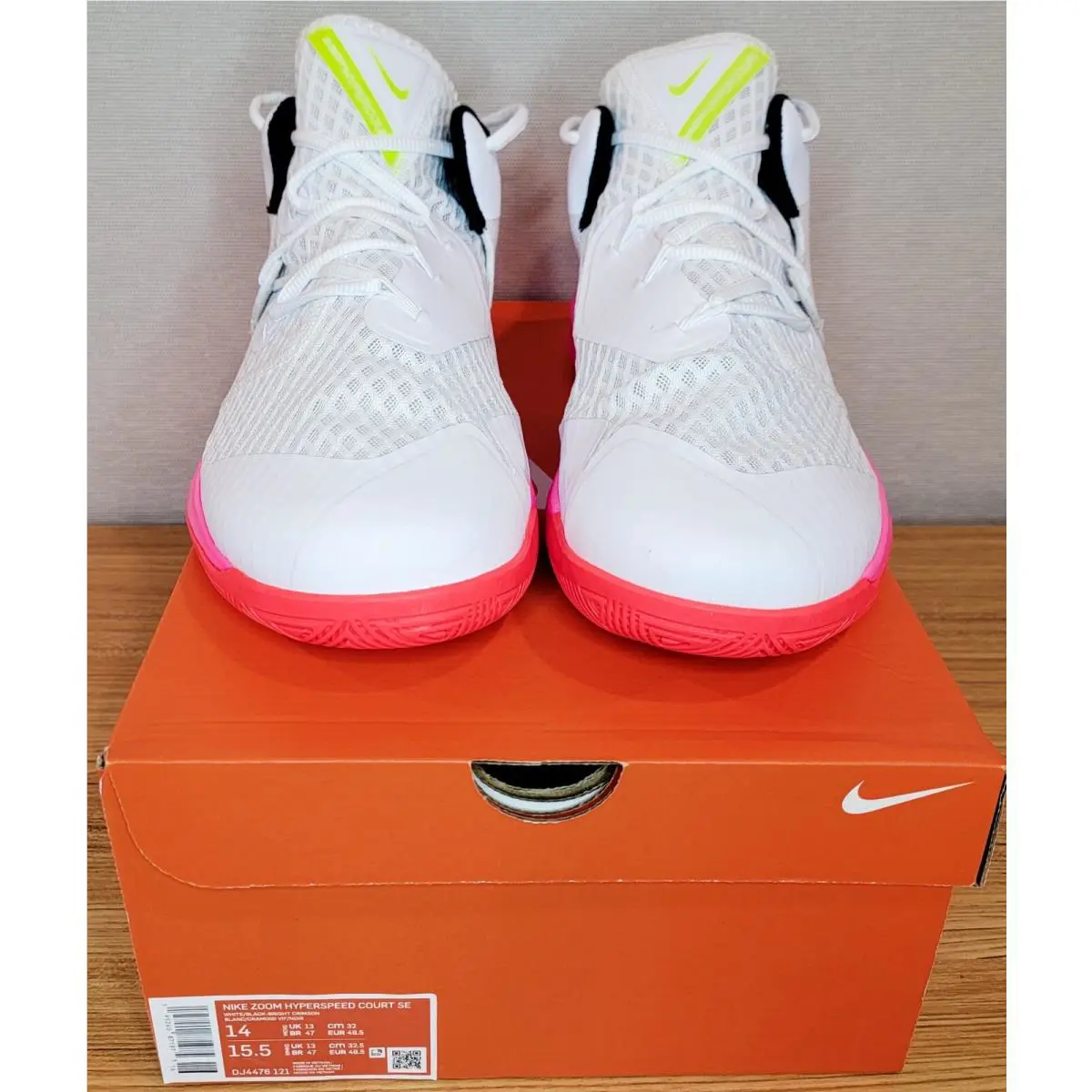 Nike shoes - Nike Zoom Hyperspeed Court - Zoom Hyperspeed Court - DJ4476-121 - White/Black/Bright Crimson, Manufacturer: White/Black/Bright Crimson 1