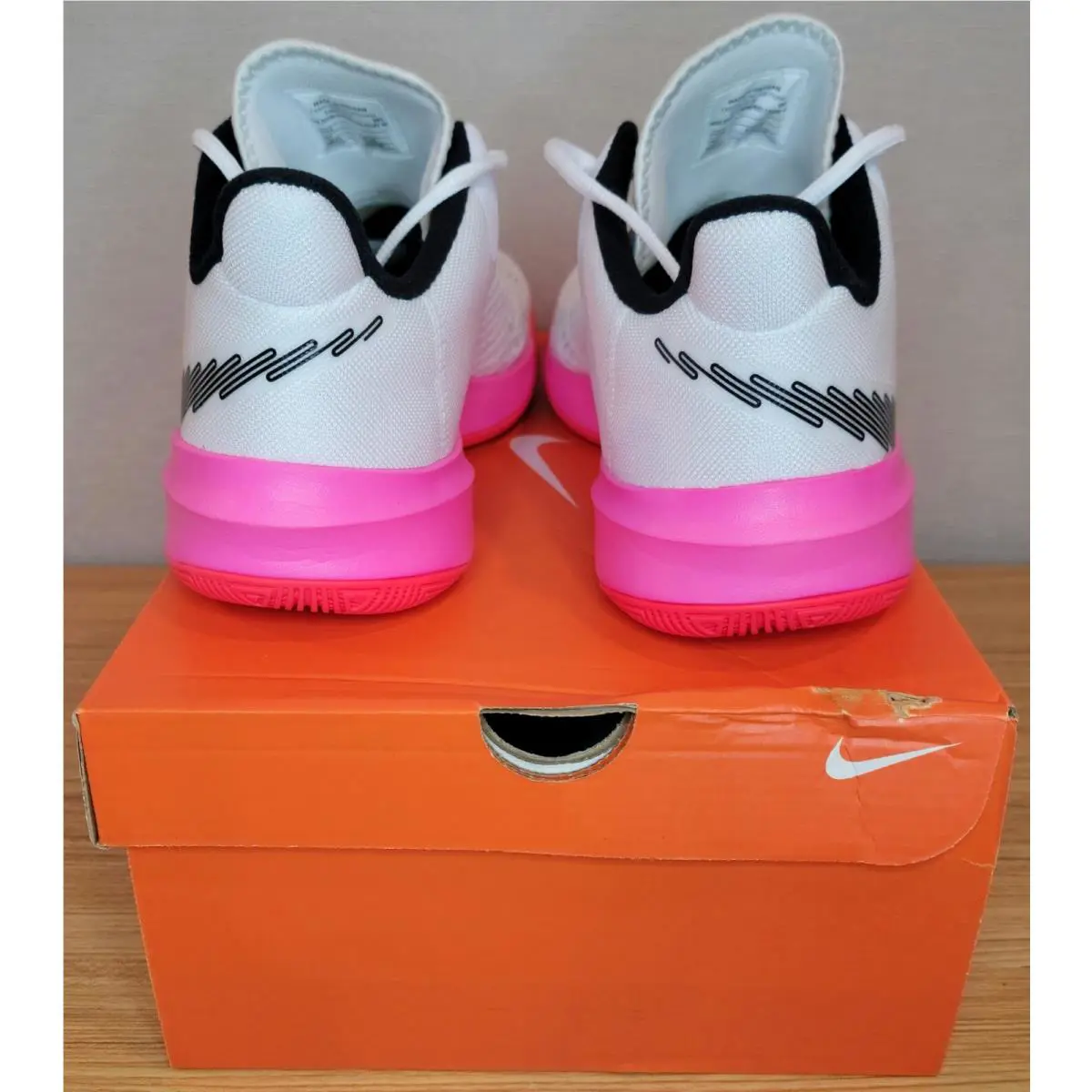 Nike shoes - Nike Zoom Hyperspeed Court - Zoom Hyperspeed Court - DJ4476-121 - White/Black/Bright Crimson, Manufacturer: White/Black/Bright Crimson 2