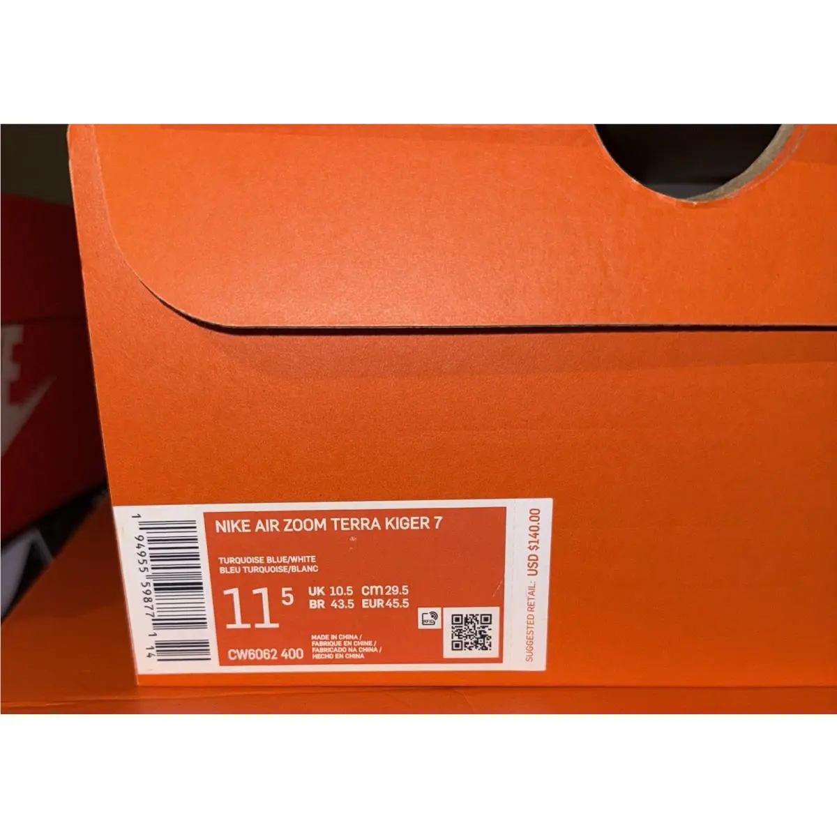 Nike shoes - Nike Air Zoom Terra Kiger - CW6062-400 - Blue 6