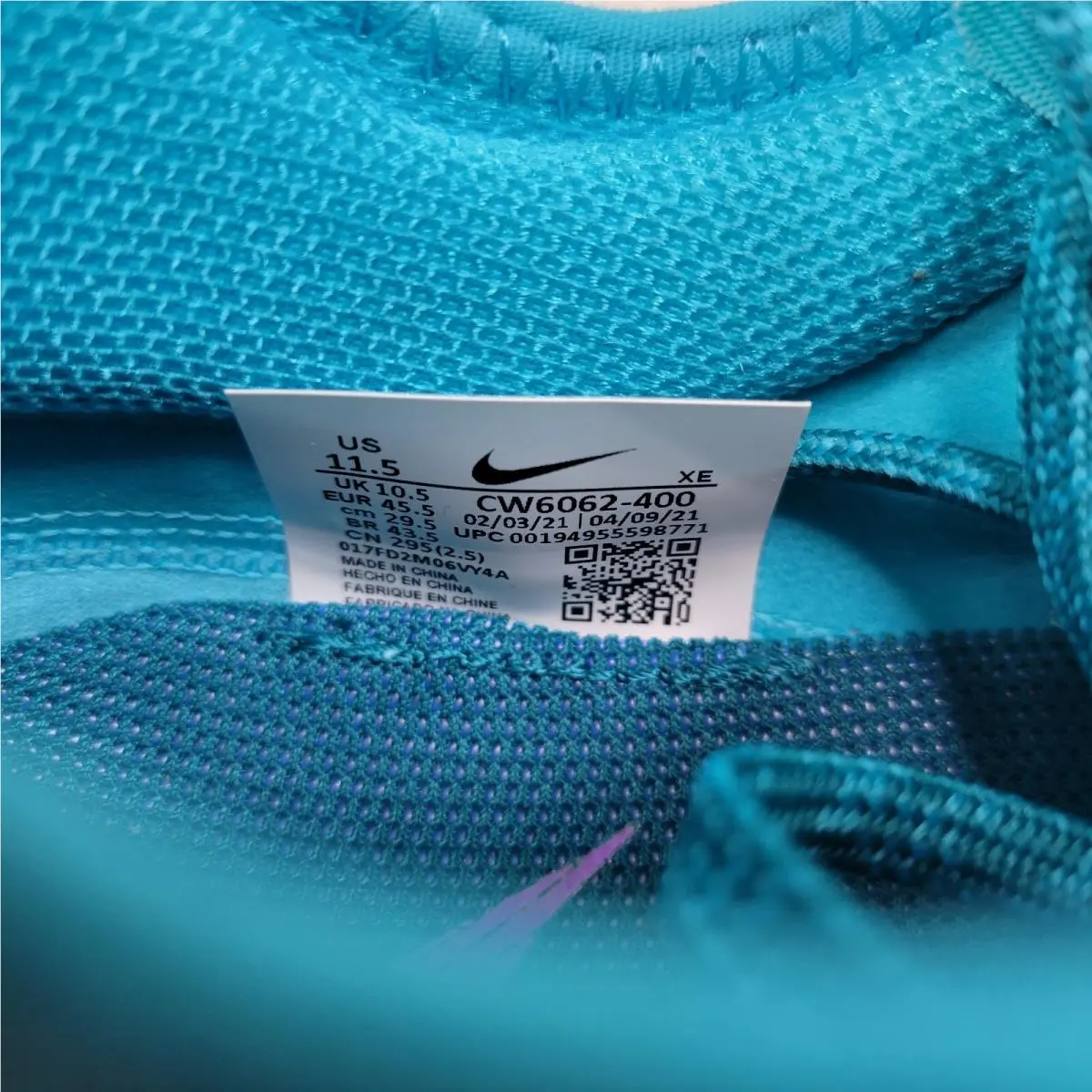 Nike shoes - Nike Air Zoom Terra Kiger 7 - CW6062-400 - Blue 8