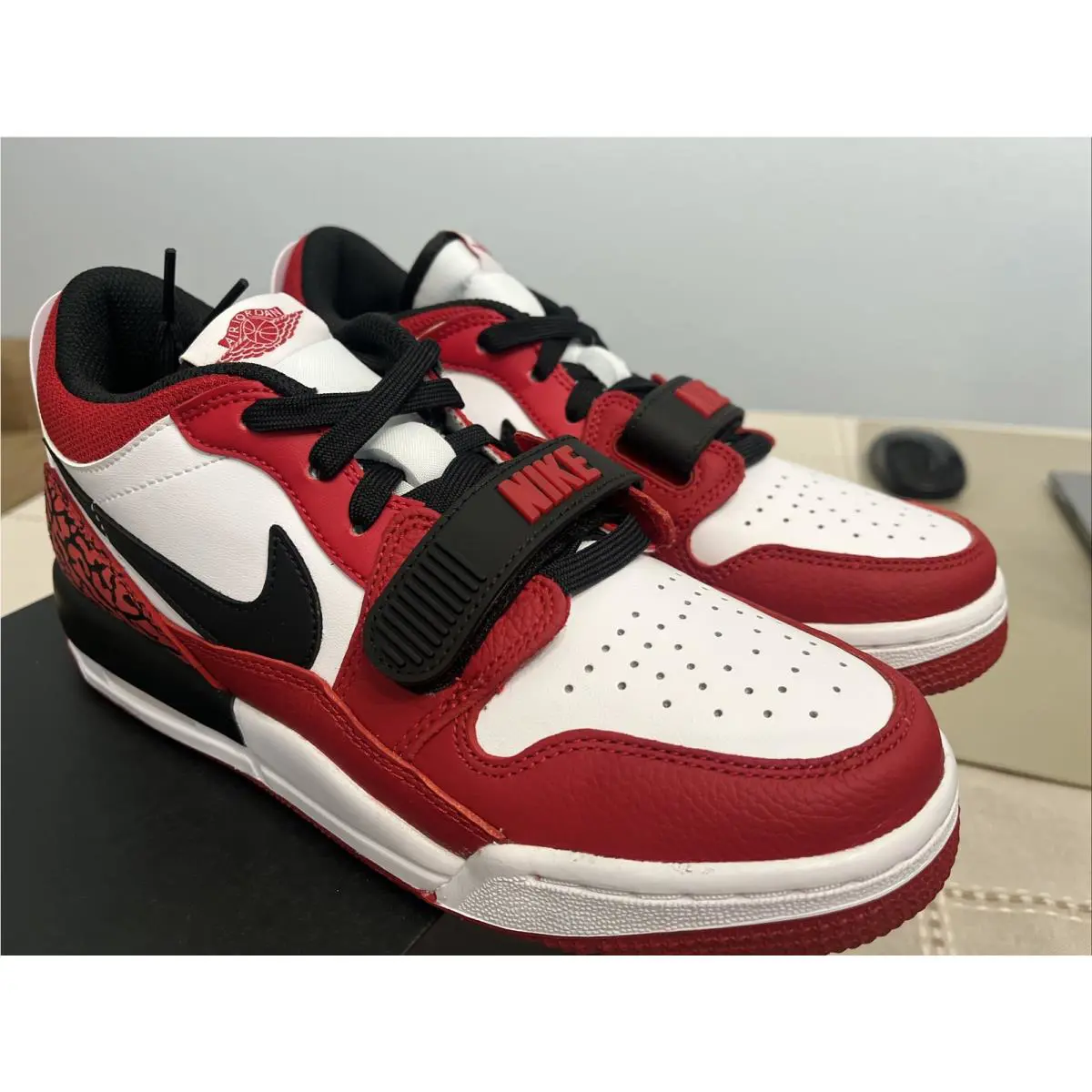 Nike shoes - Jordan Legacy 312 Low Chicago - CD9054-116 - White/Black-Gym Red 4