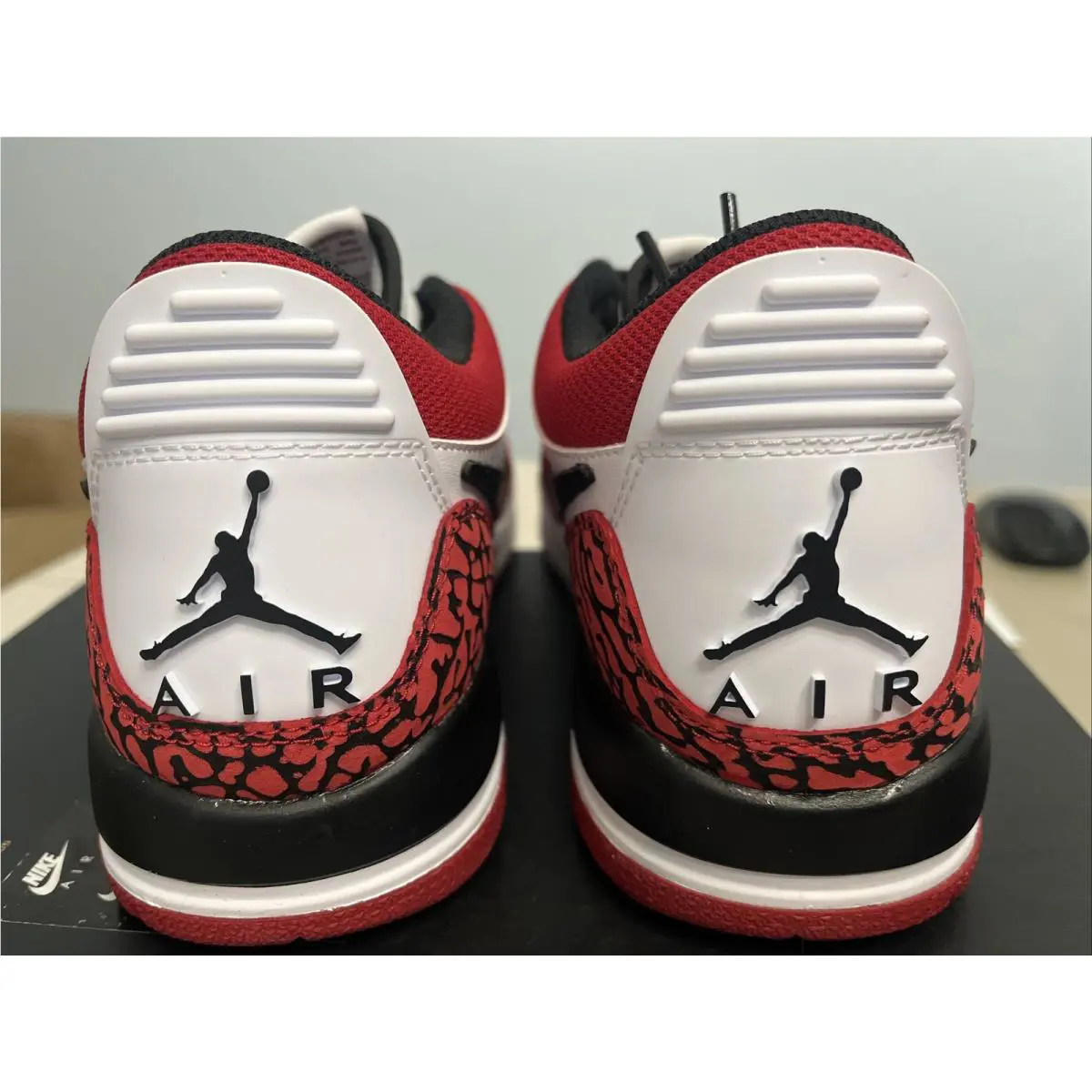 Nike shoes - Jordan Legacy 312 Low Chicago - CD9054-116 - White/Black-Gym Red 5