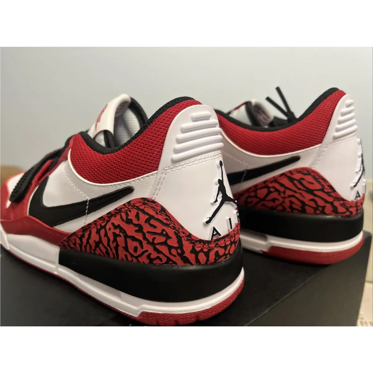 Nike shoes - Jordan Legacy 312 Low Chicago - CD9054-116 - White/Black-Gym Red 7