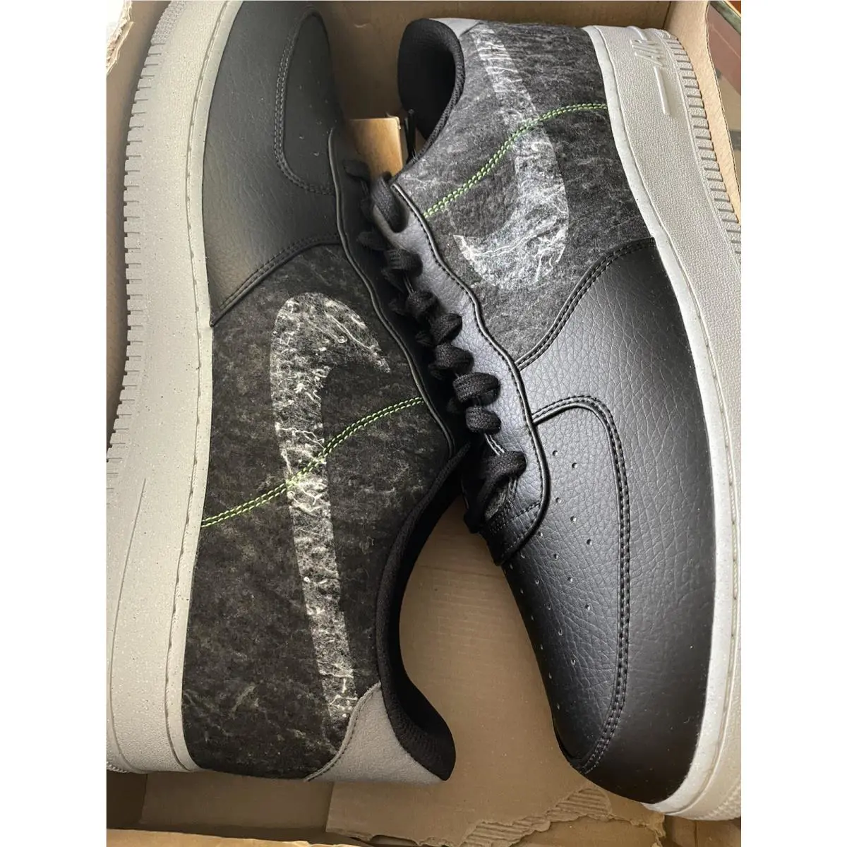 Nike shoes - Air Force 1 07 LV8 - CV1698-001 - Black (UPC: 0194502174021) 4