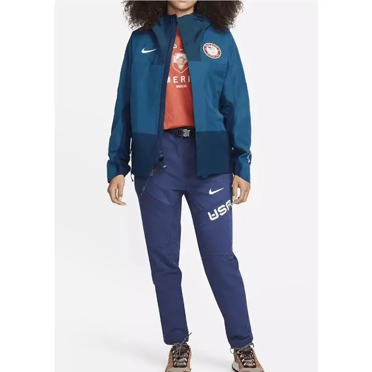Nike clothing - Nike USA Olimpic Gore- Tex Jacket - Blue (UPC: 0195243915317) 0