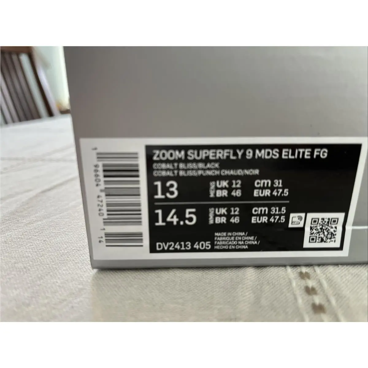 Nike shoes - Nike Mercurial Superfly - Mercurial Superfly - DV2413-405 - Cobalt Bliss Black 13