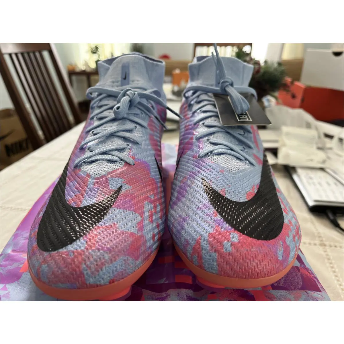 Nike shoes - Nike Mercurial Superfly - Mercurial Superfly - DV2413-405 - Cobalt Bliss Black 4