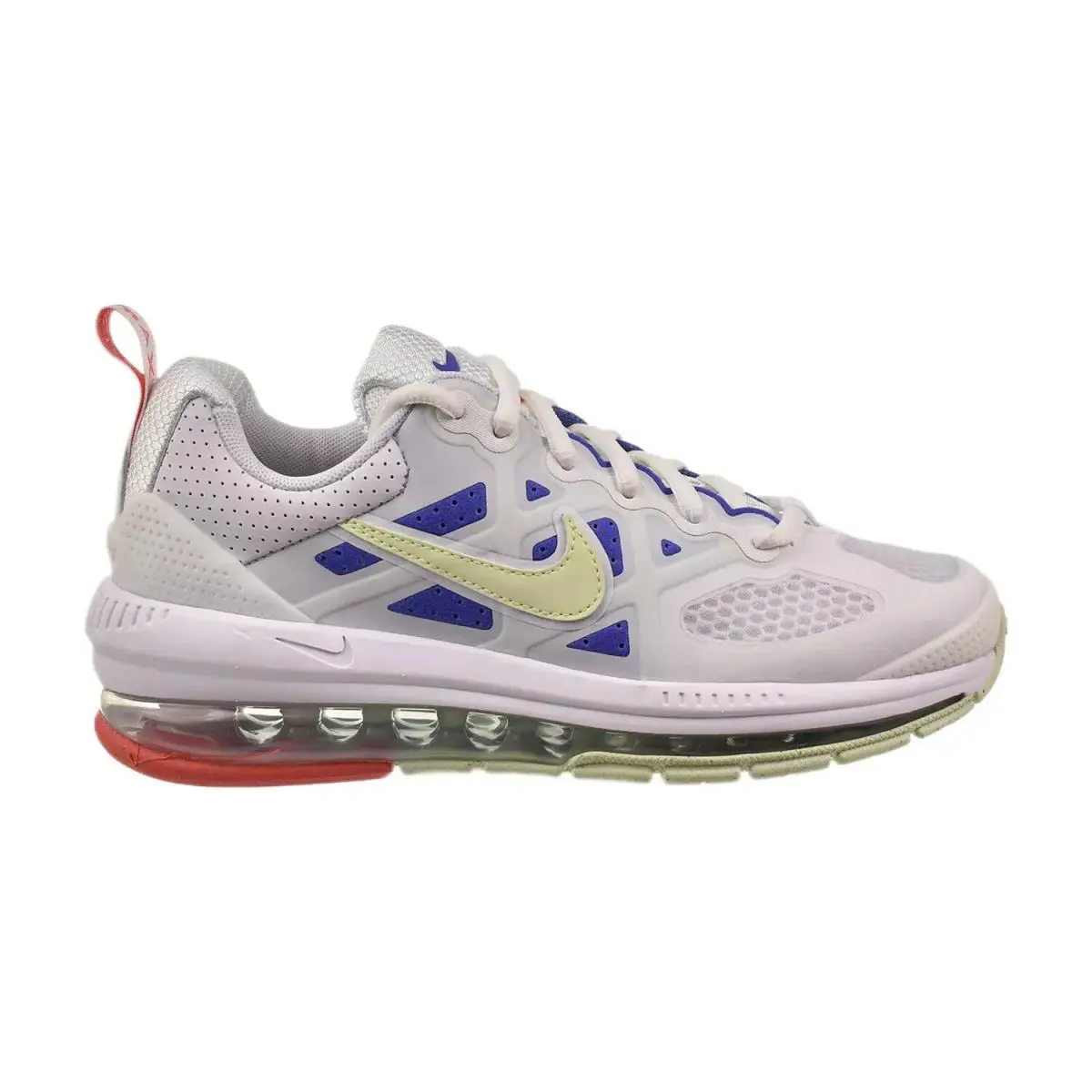 Nike Air Max Genome Womens White Lime Ice Athletic Shoes Size 10 - White/Lime Ice