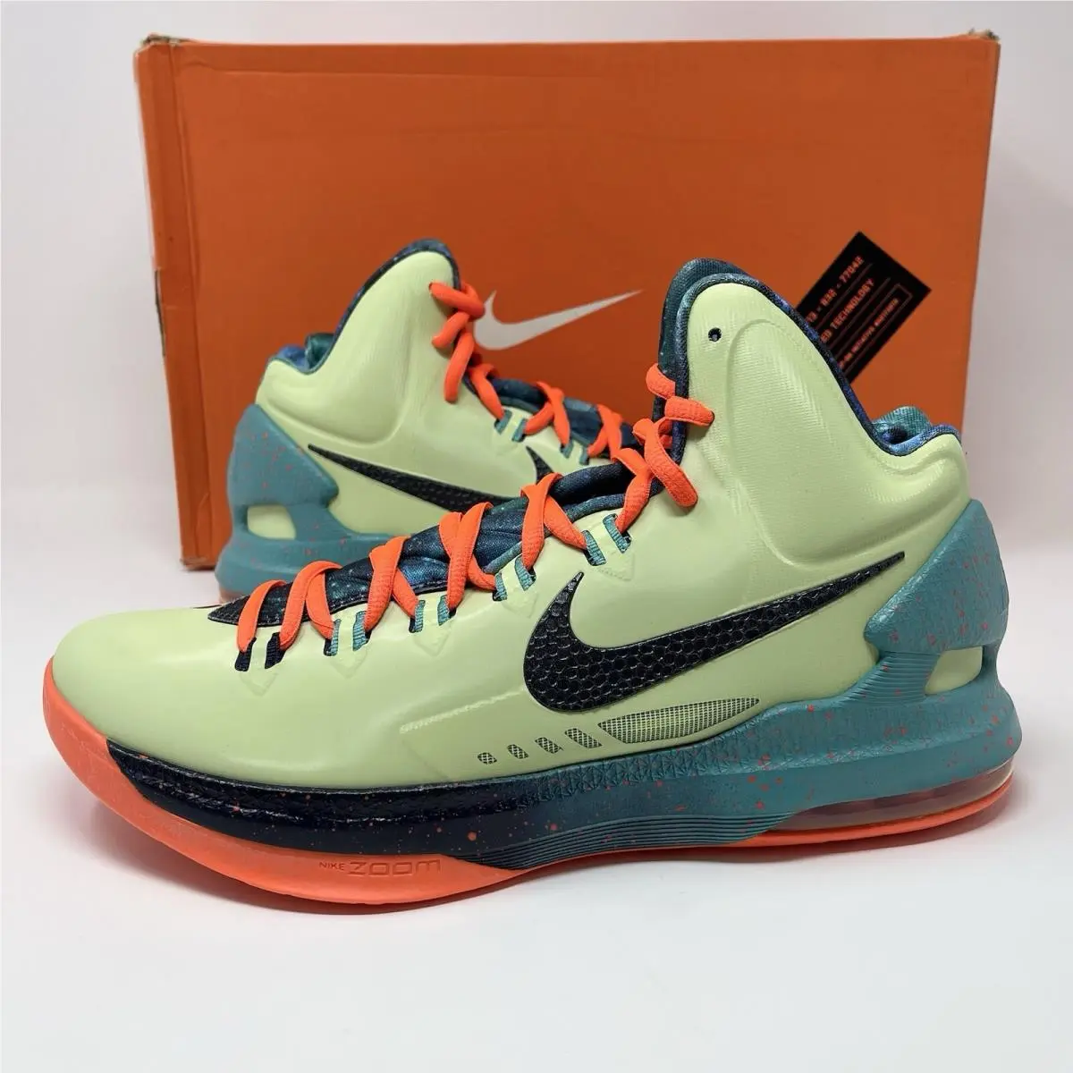 KD V All Star Area 72 Basketball Shoes Men’s Size 9.5 583111-300 by Nike