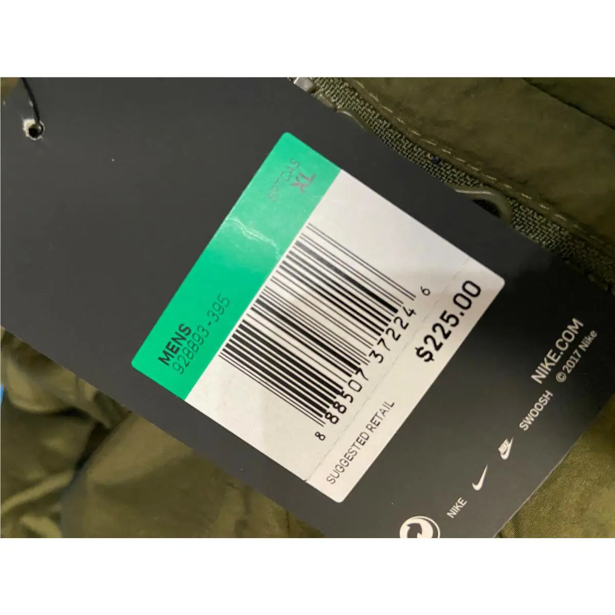 Nike clothing - Green (UPC: 888507372222) 10