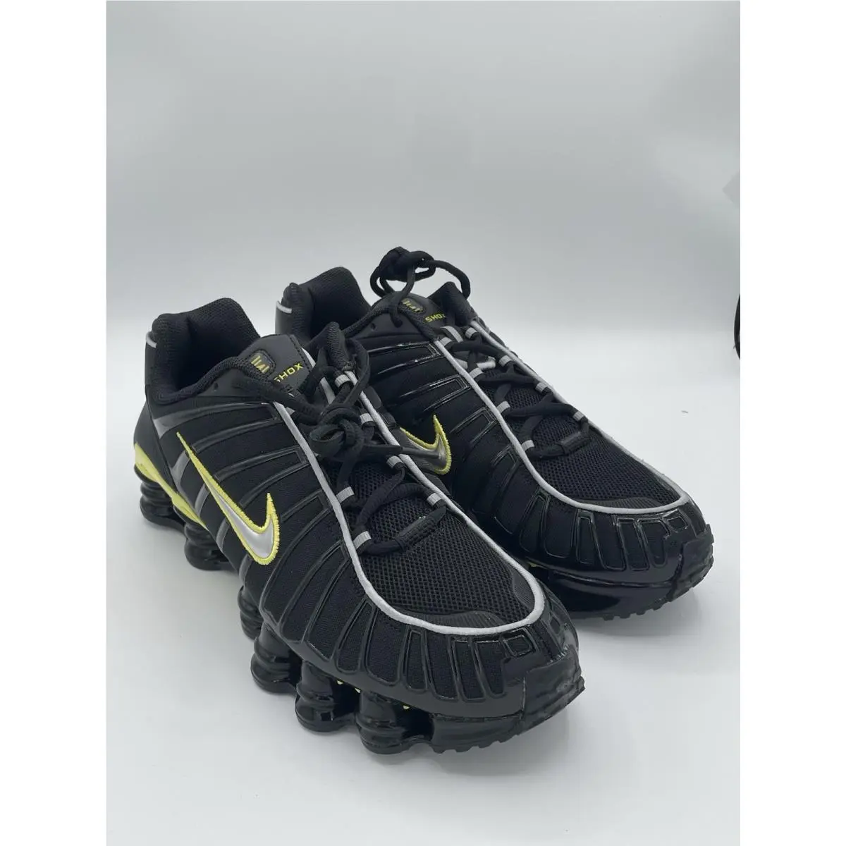 Nike shoes - Nike Shox TL - Shox - CN0151 002 - Black / Dynamic Yellow-Silver (UPC: 193153783873) 0