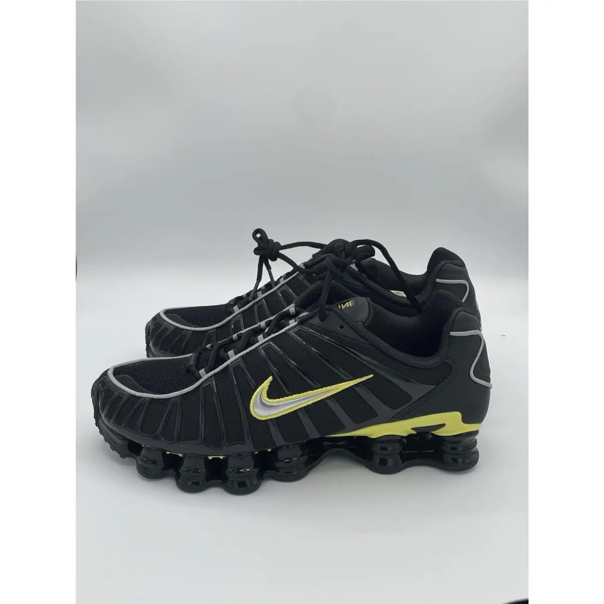Nike shoes - Nike Shox TL - Shox - CN0151 002 - Black / Dynamic Yellow-Silver (UPC: 193153783873) 1