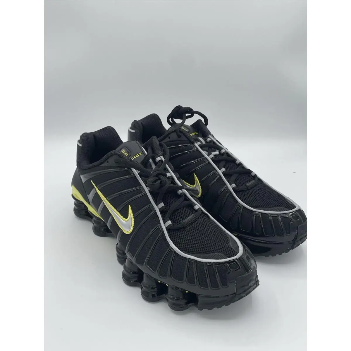 Nike shoes - Nike Shox TL - Shox - CN0151 002 - Black / Dynamic Yellow-Silver (UPC: 193153783873) 4