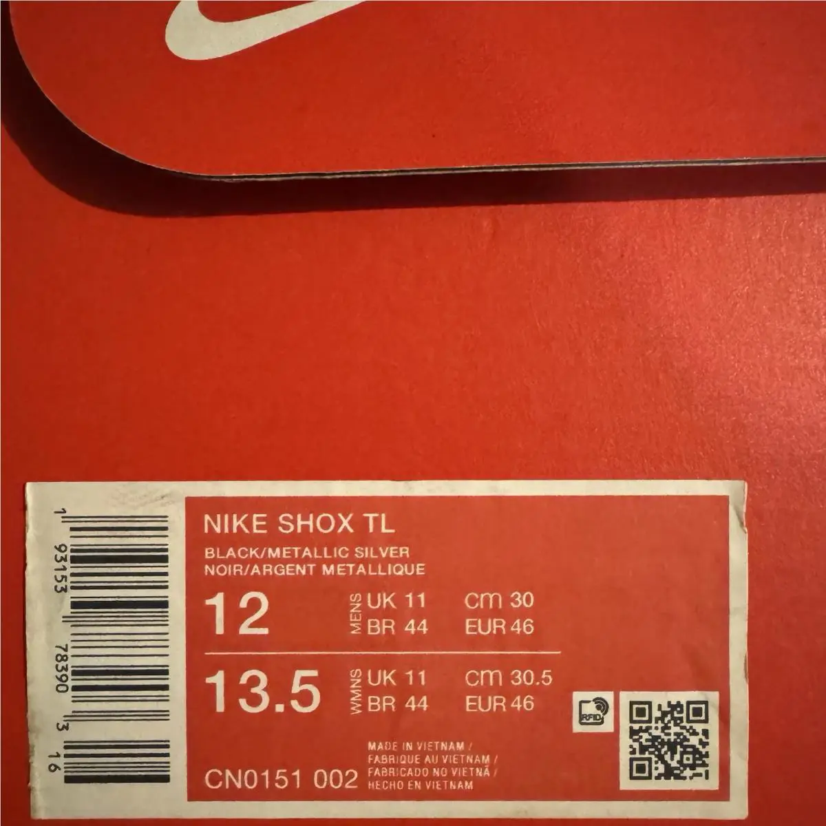 Nike shoes - Nike Shox - Shox - CN0151-002 - Black 4