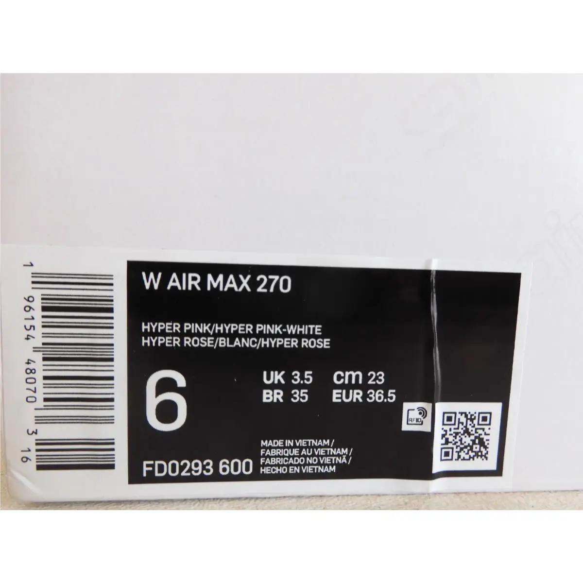 Nike shoes - Nike Air Max 270 - Air Max - FD0293-600 - Pink (UPC: 196154480703) 3
