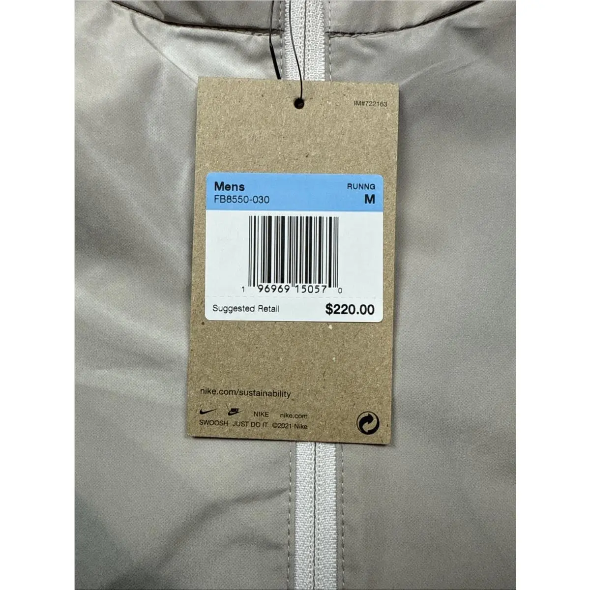 Nike clothing - Nike Running Division - Running Division - FB8550030 - Beige (UPC: 0196969150587) 4