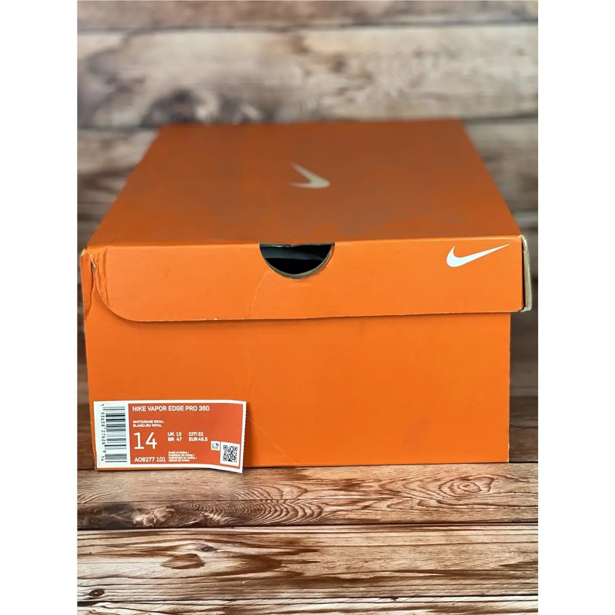 Nike shoes - Nike Vapor Edge Pro 360 - AO8277101 - White 8