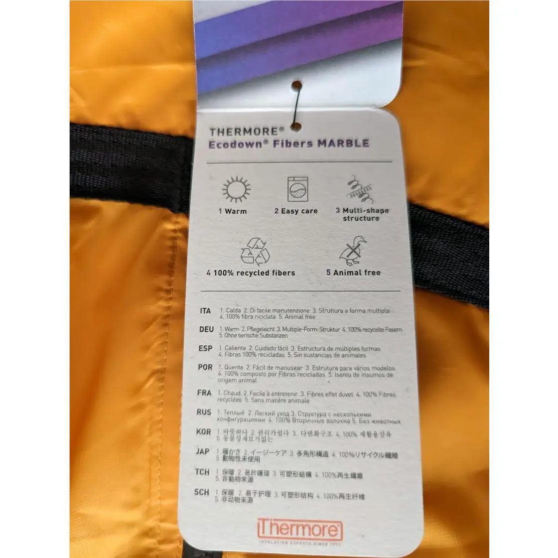 Nike clothing - Nike Therma-Fit - DD6974-736 - Yellow (UPC: 193151656896) 6