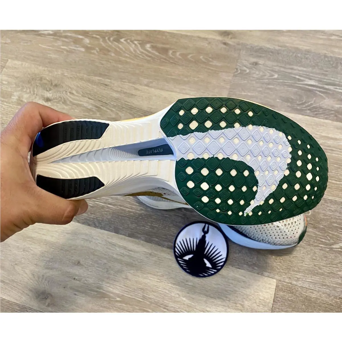 Nike shoes - Zoomx Vaporfly Next% 3 - Zoomx Vaporfly - FV3633-081 - Sea Glass/Sail/Bronzine/Bright Mandarin (UPC: 196969979324) 9