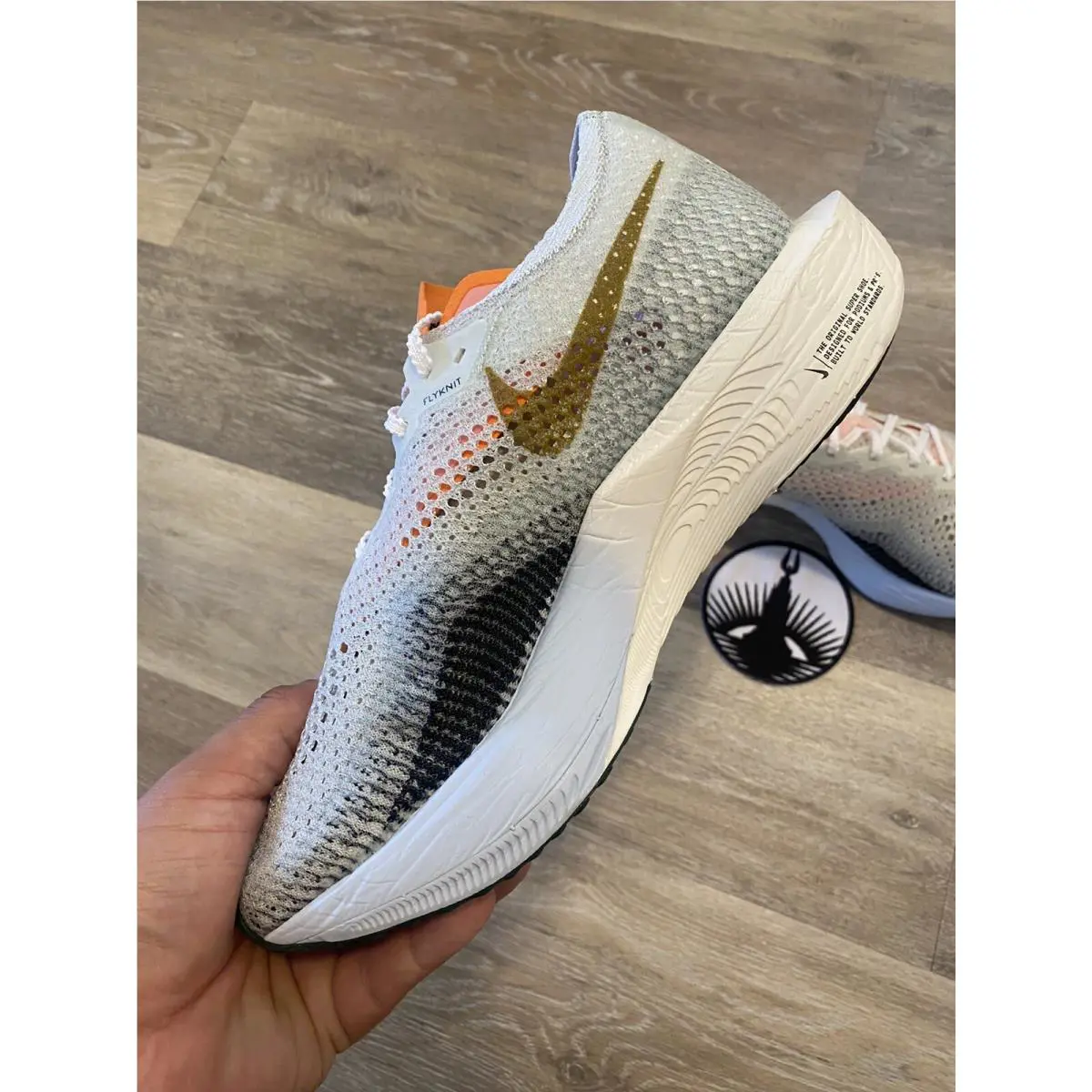 Nike shoes - Zoomx Vaporfly Next% 3 - Zoomx Vaporfly - FV3633-081 - Sea Glass/Sail/Bronzine/Bright Mandarin (UPC: 196969979324) 3