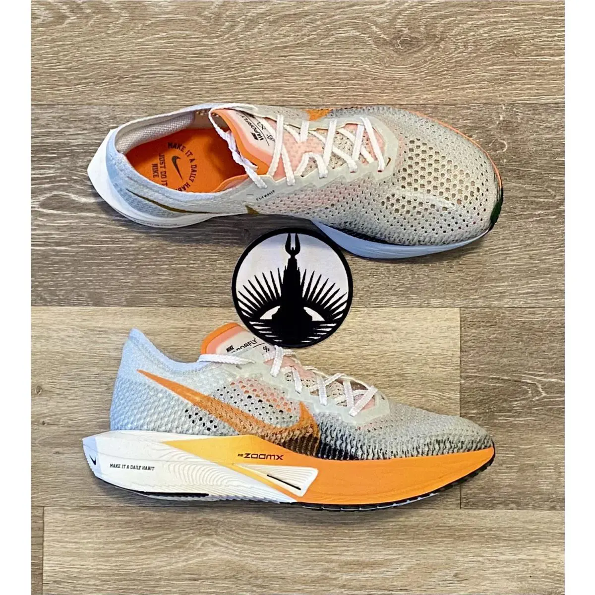 Nike shoes - Zoomx Vaporfly Next% 3 - Zoomx Vaporfly - FV3633-081 - Sea Glass/Sail/Bronzine/Bright Mandarin (UPC: 196969979324) 5
