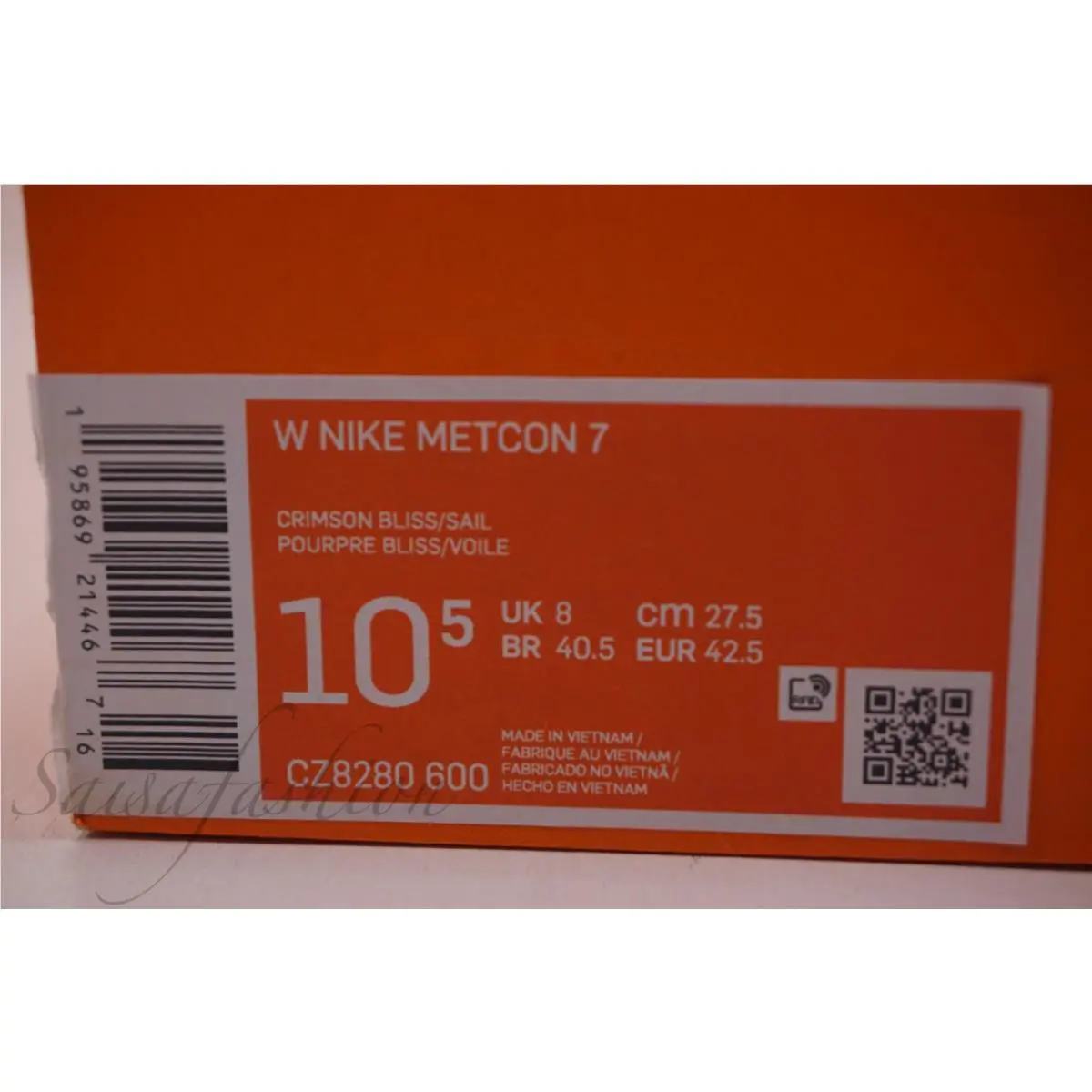 Nike shoes - Nike Metcon 7 - Metcon - CZ8280-600 - Red (UPC: 195869214467) 8
