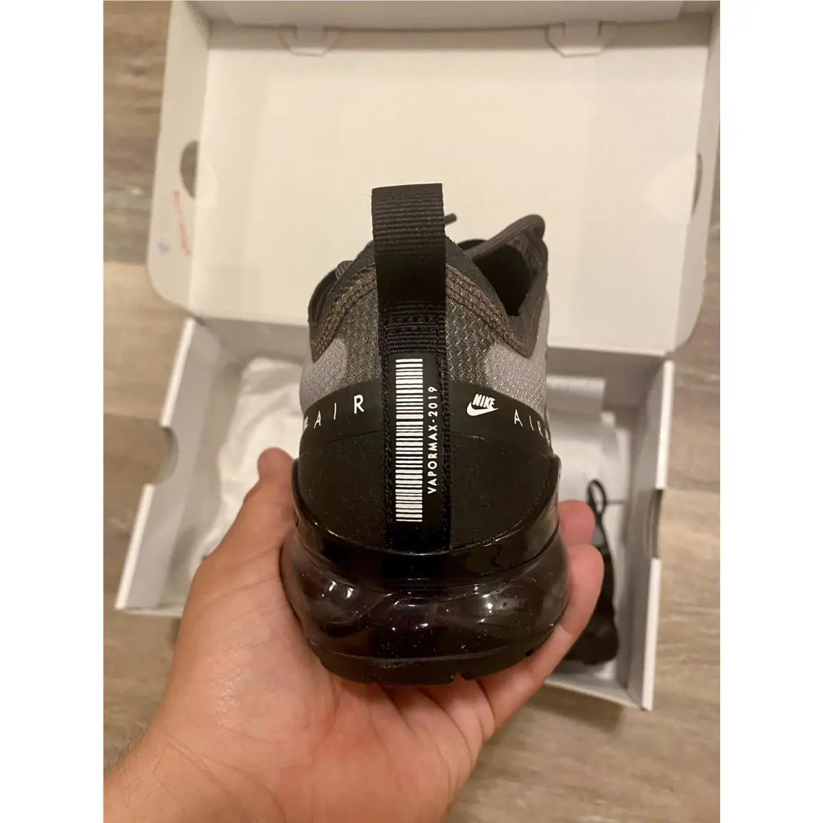 Nike shoes - Nike Air Vapormax 2019 LX - BV1712-001 - Atmosphere Gray-Black-Volt (UPC: 193145551299) 0