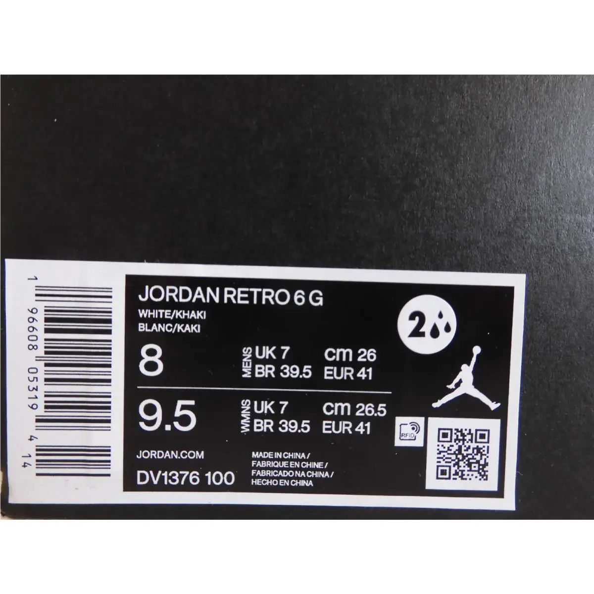 Nike shoes - Air Jordan 6 - Air - White (UPC: 196608053194) 3