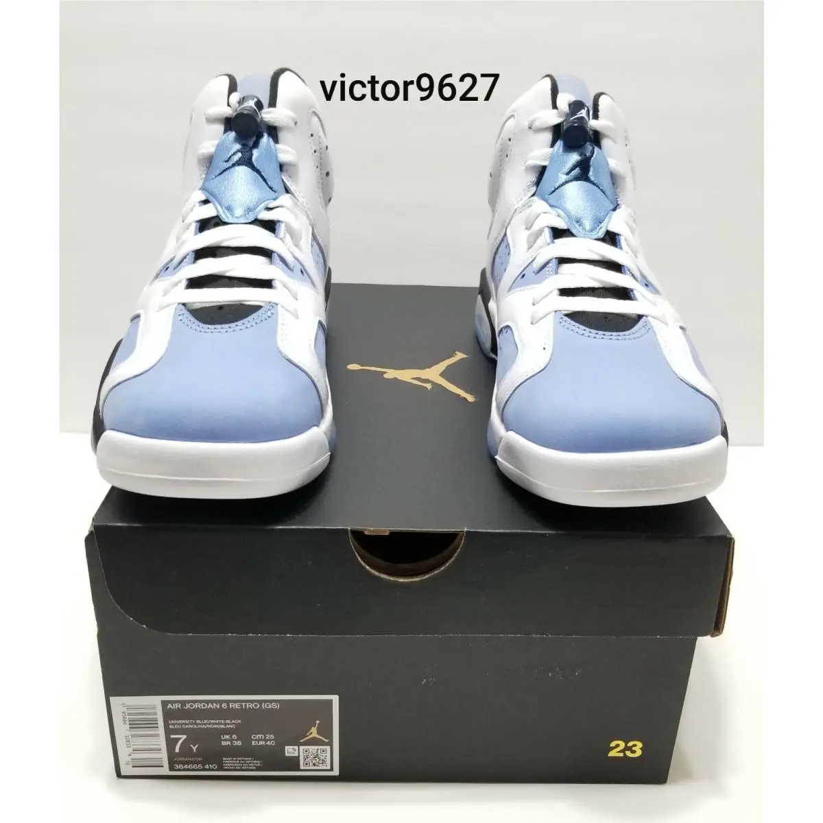 Nike shoes - Air Jordan 6 - Air - CT8529 410 384665 410 - Blue (UPC: 195866328334) 9
