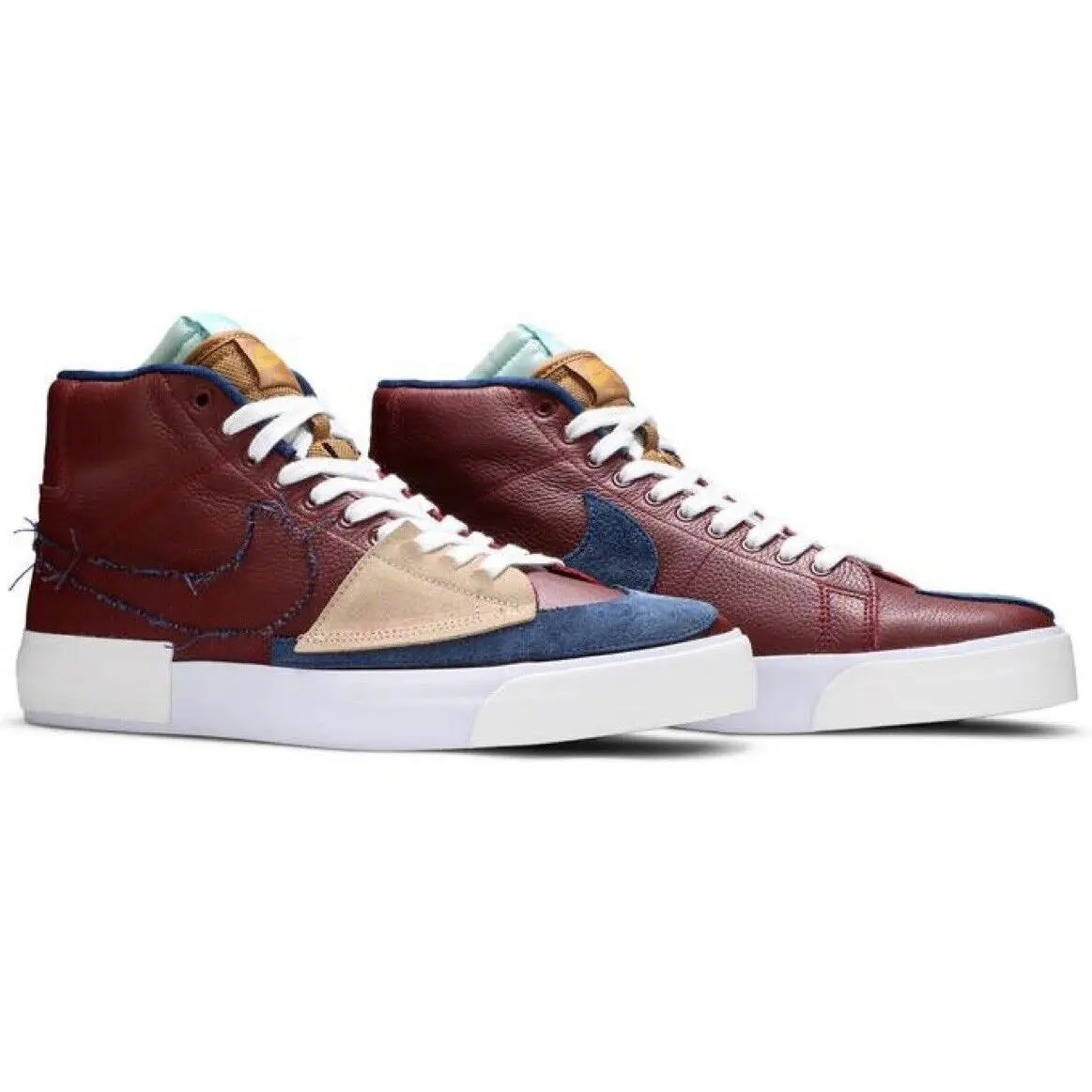 Nike SB Zoom Blazer Edge Mid Mens Size 6.5 Skate Shoes DA2189 600 Team Red - Red