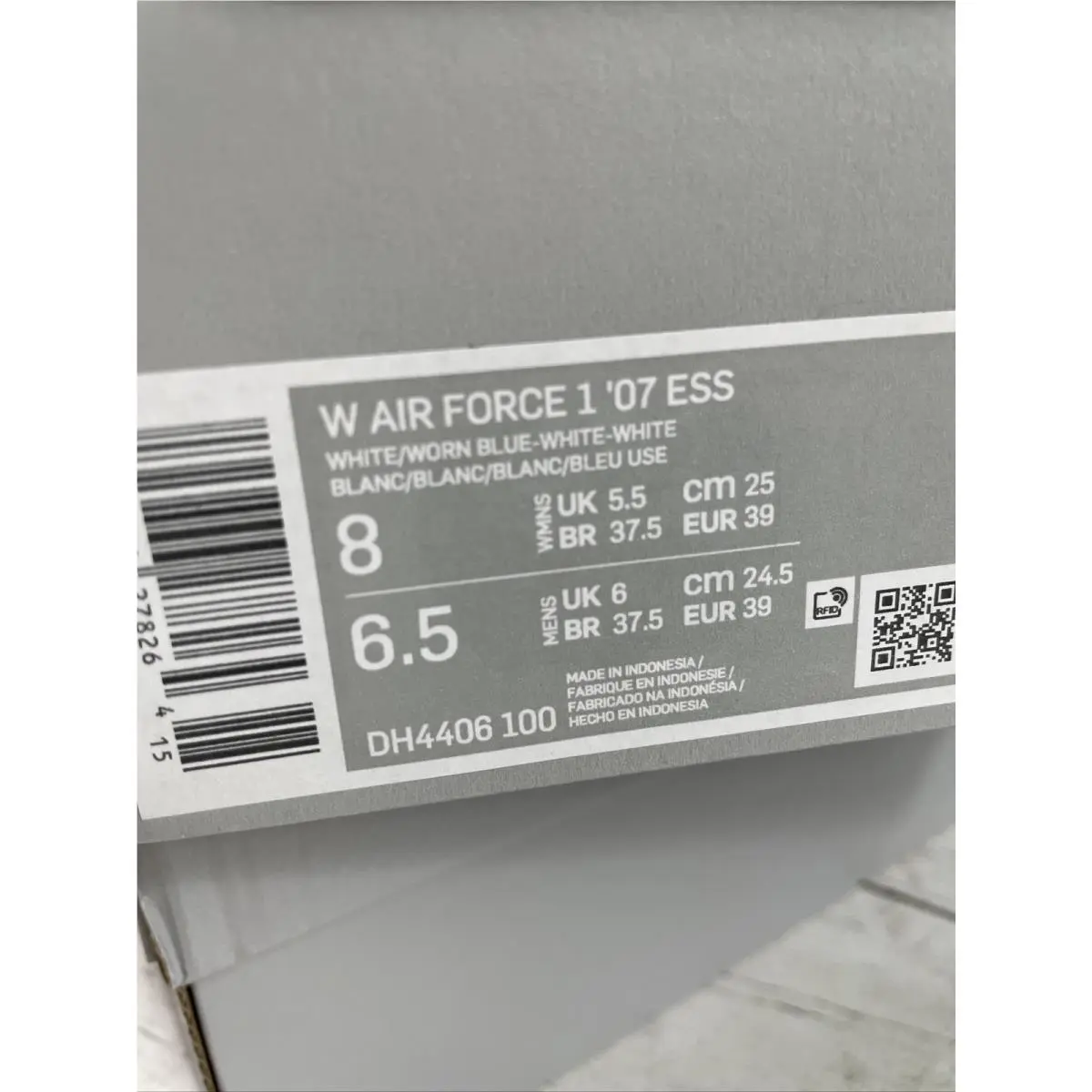 Nike shoes - Nike Air Force 1 - Air Force - DH4406-100 - White (UPC: 0195866278271) 10