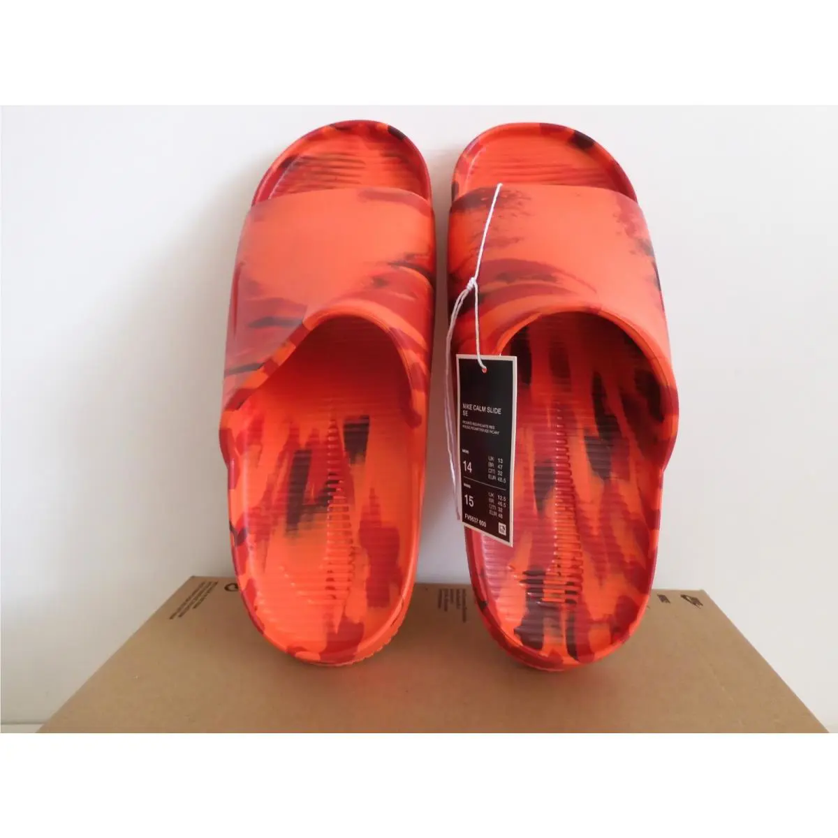 Nike shoes - Nike Calm Slide - Calm Slide - Red (UPC: 197593867957) 3